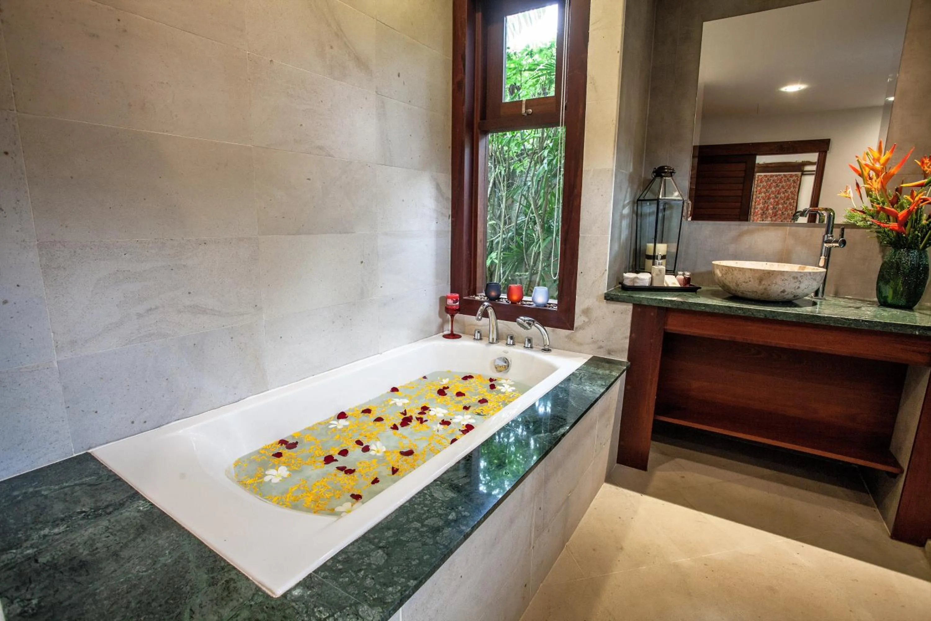 Bathroom in Baan Pinya Balinese Style Pool Villa