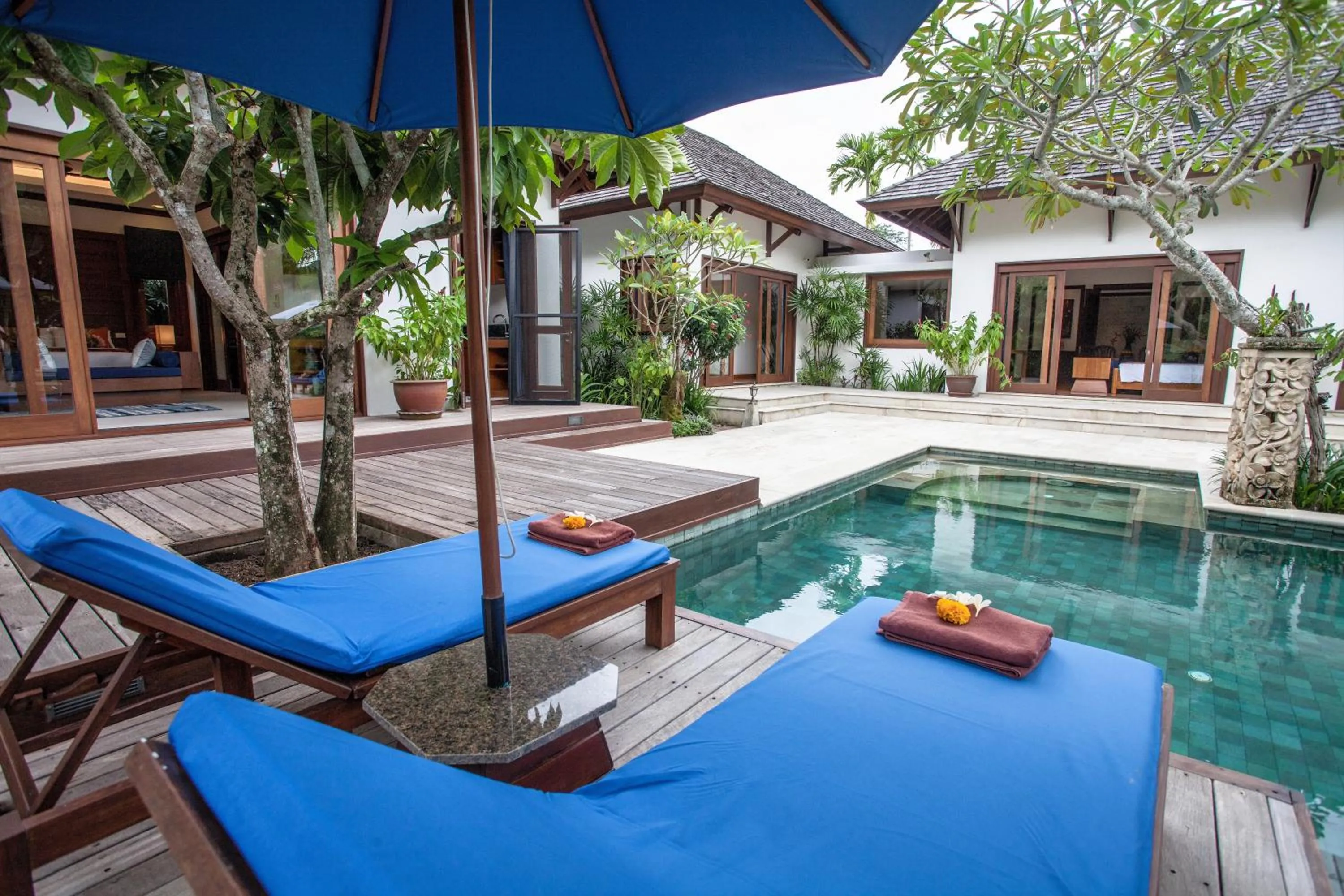 Patio in Baan Pinya Balinese Style Pool Villa
