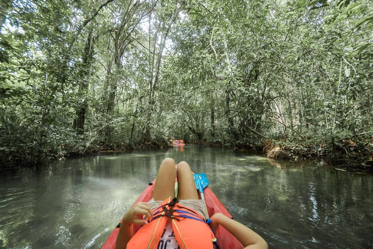 Canoeing in Baan Pinya Balinese Style Pool Villa