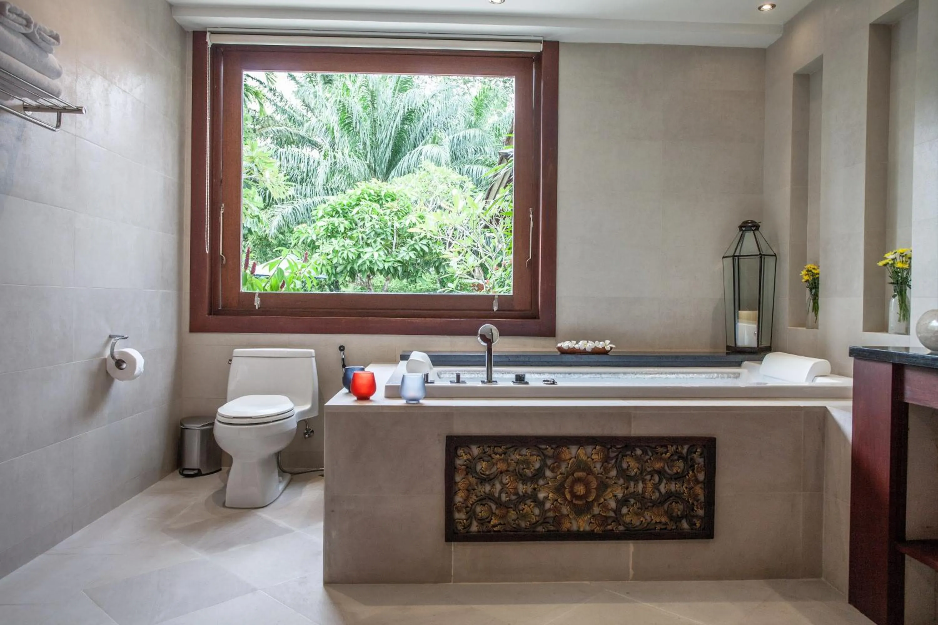 Bathroom in Baan Pinya Balinese Style Pool Villa
