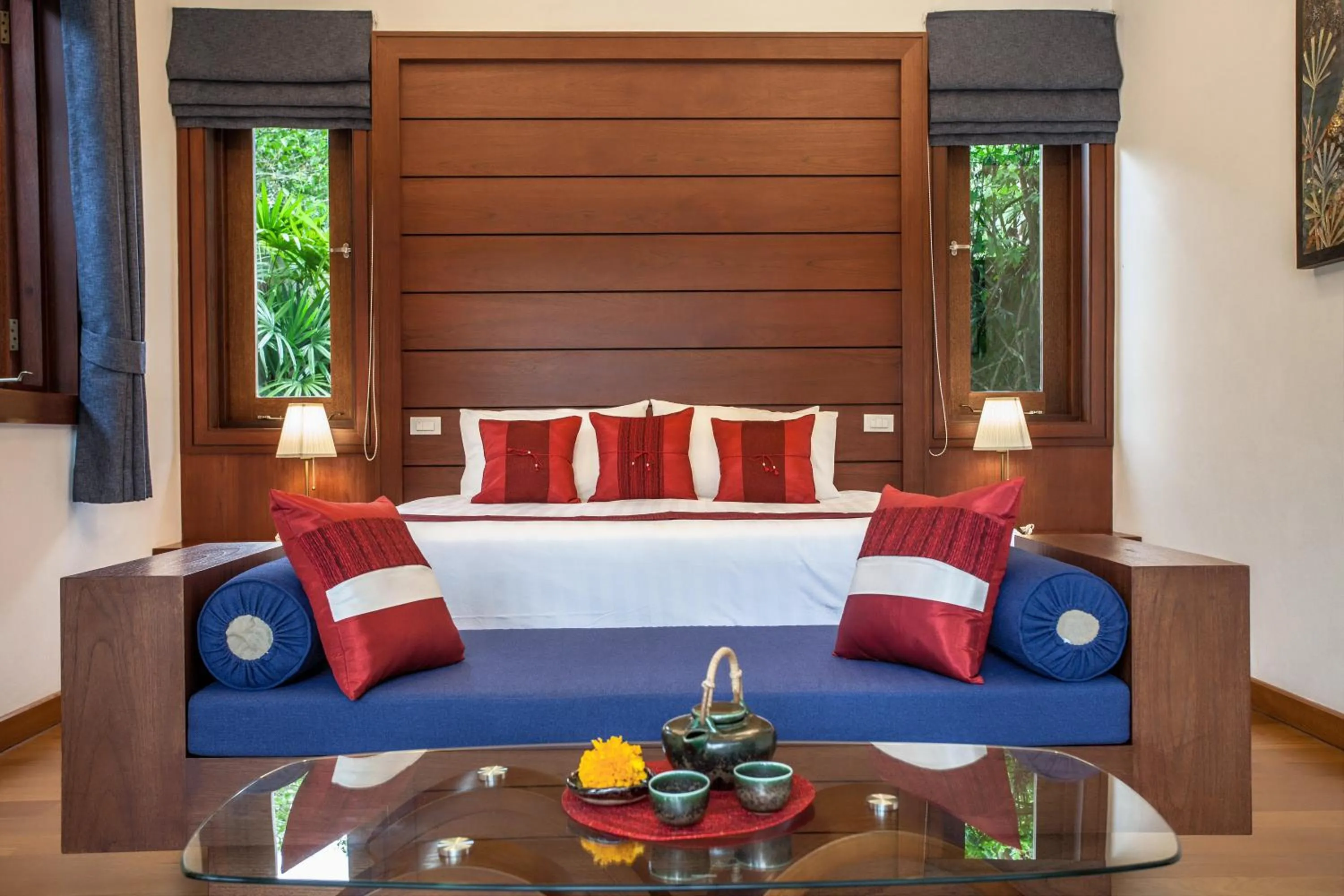 Bedroom, Bed in Baan Pinya Balinese Style Pool Villa