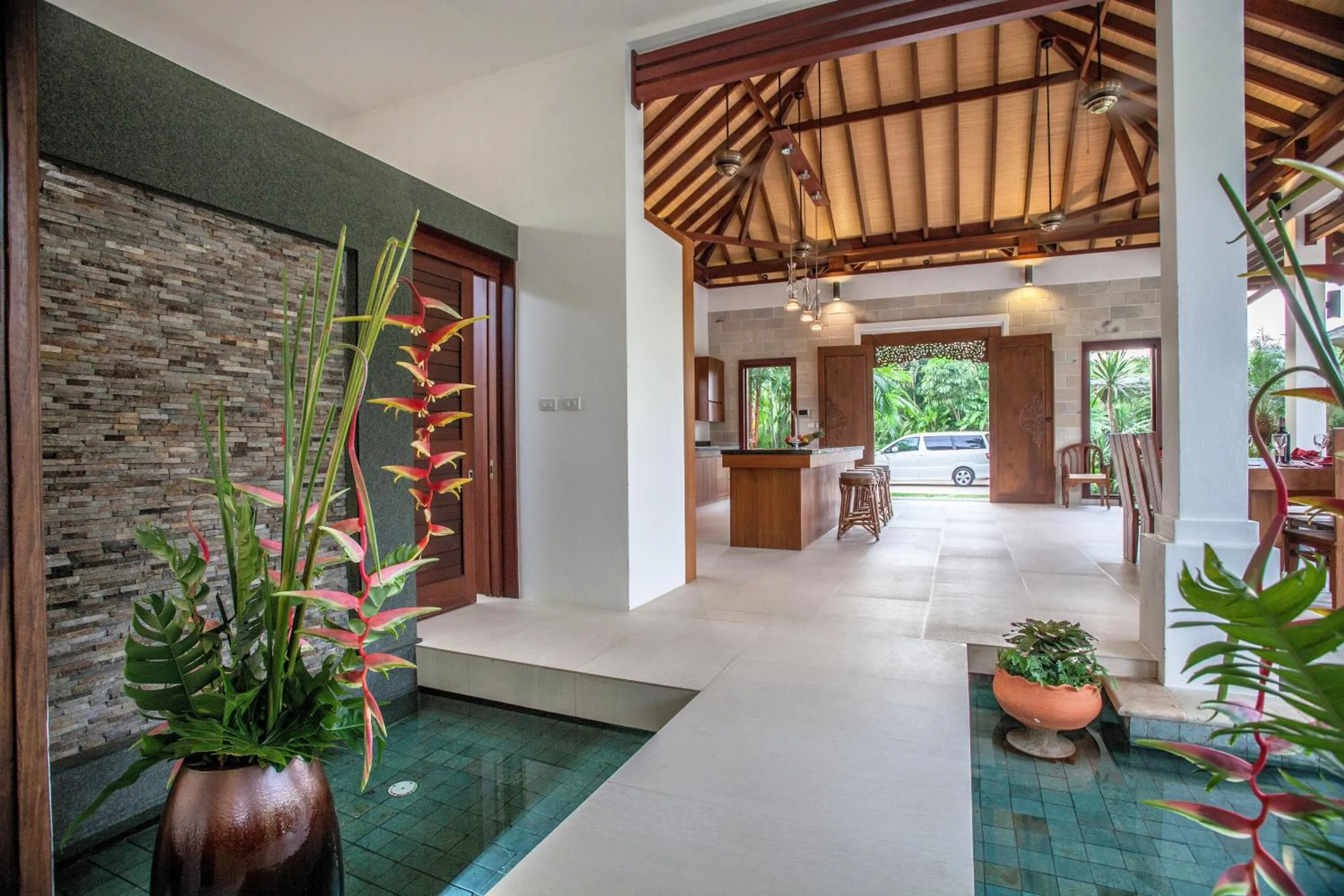 Patio in Baan Pinya Balinese Style Pool Villa