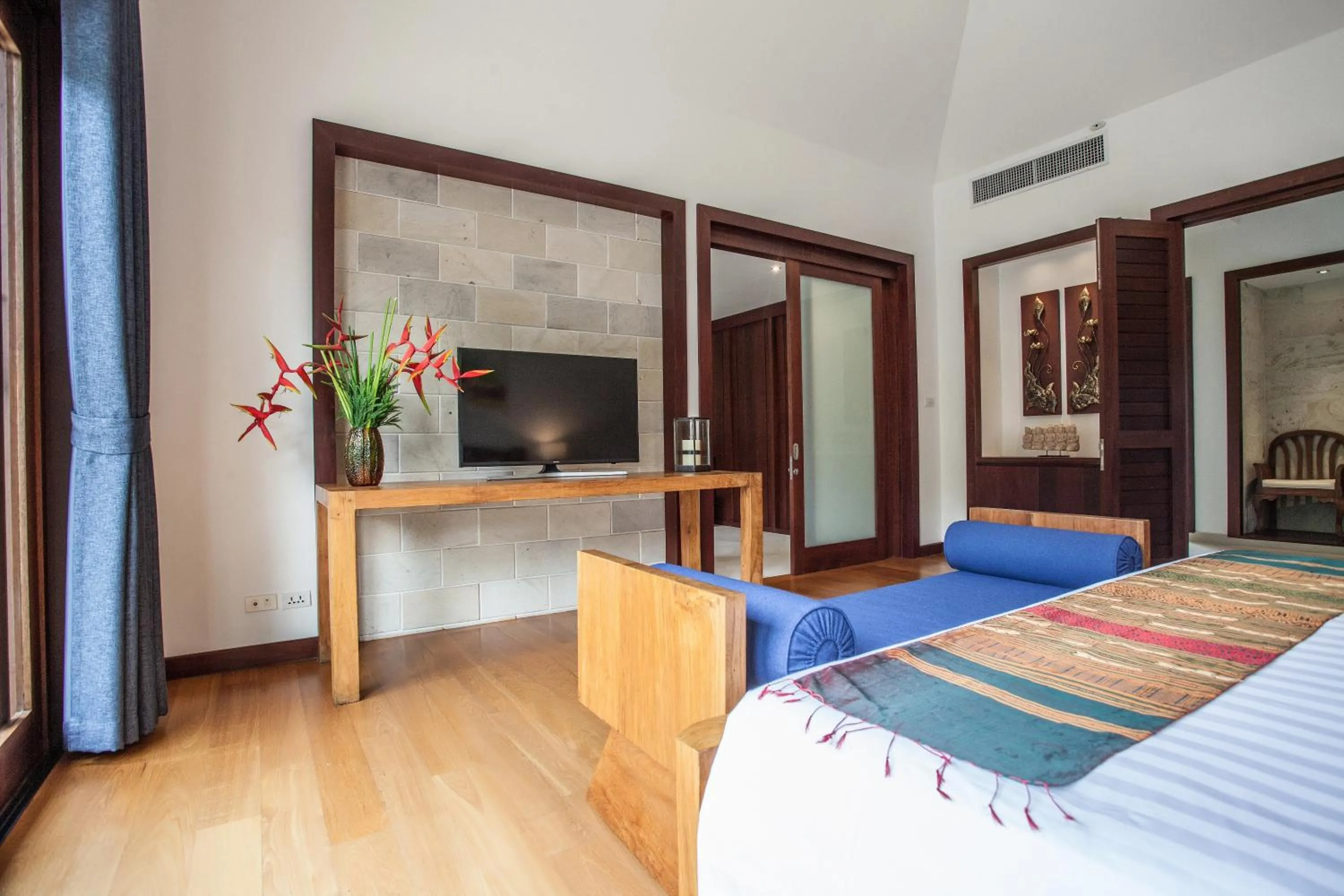 Bedroom, Bed in Baan Pinya Balinese Style Pool Villa