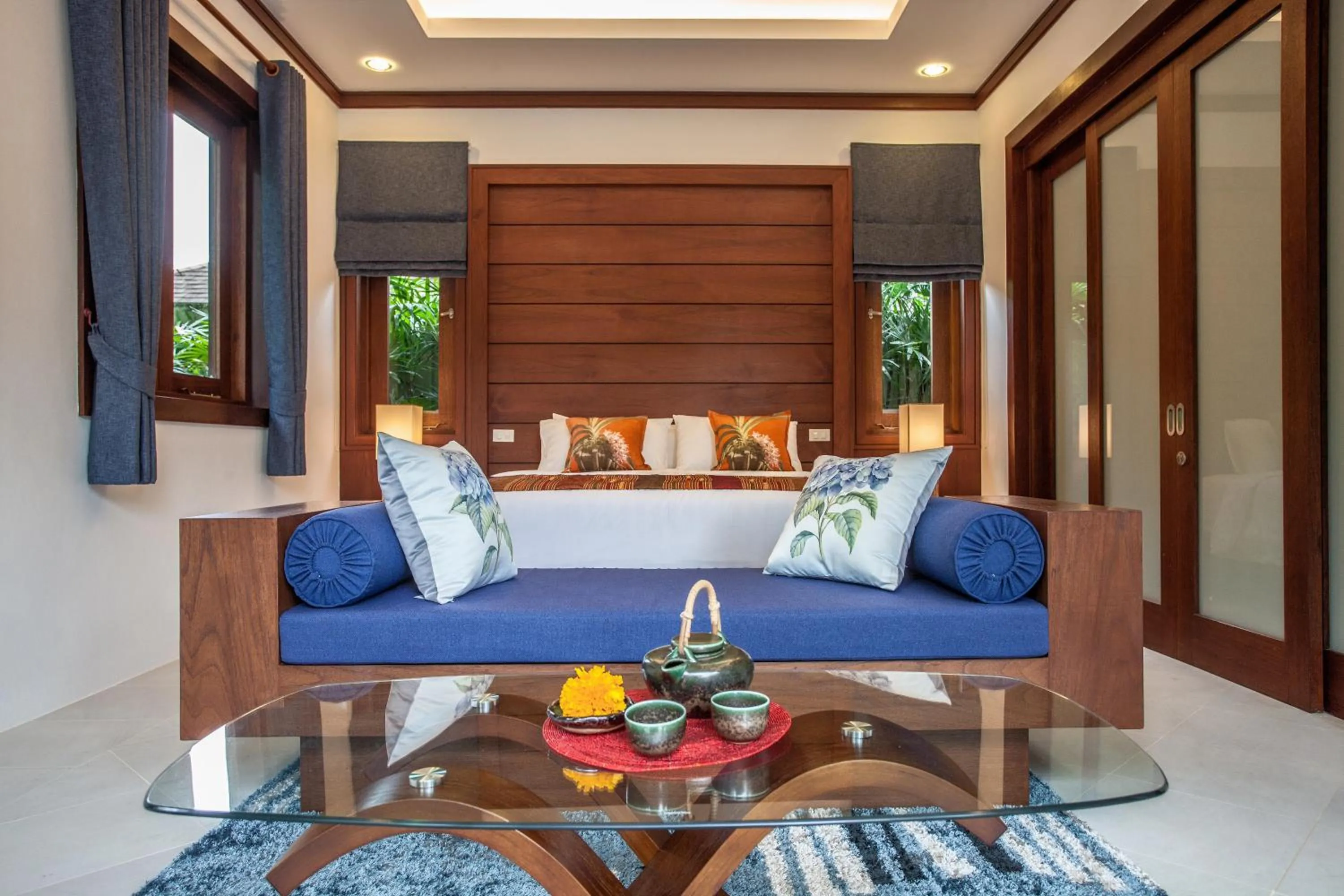 Bedroom in Baan Pinya Balinese Style Pool Villa