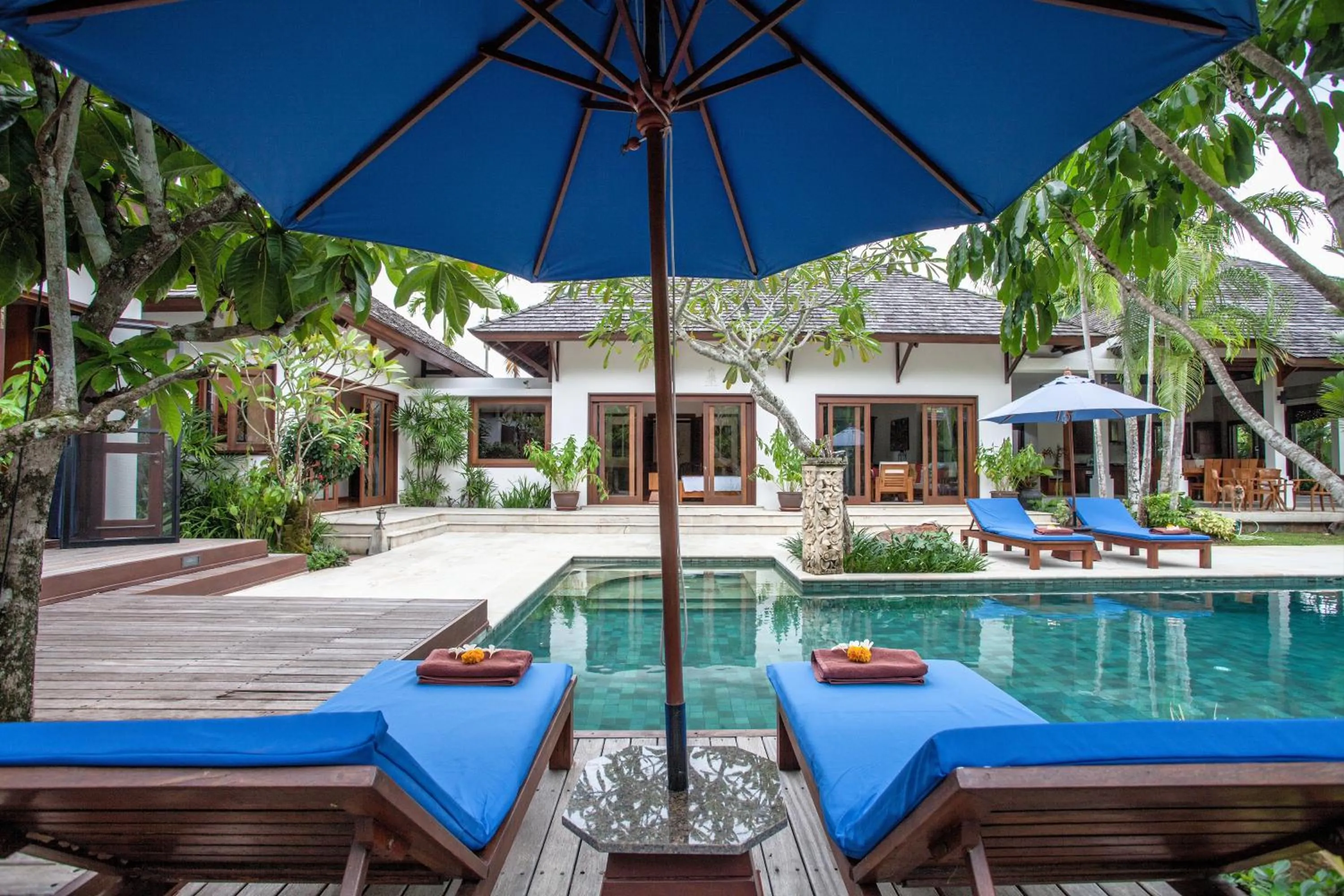 Patio in Baan Pinya Balinese Style Pool Villa