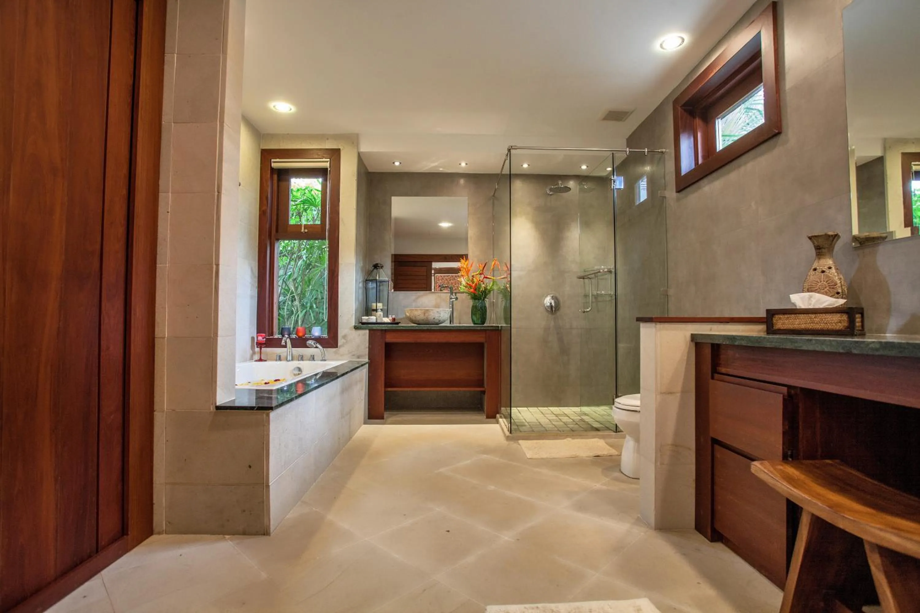 Bathroom in Baan Pinya Balinese Style Pool Villa