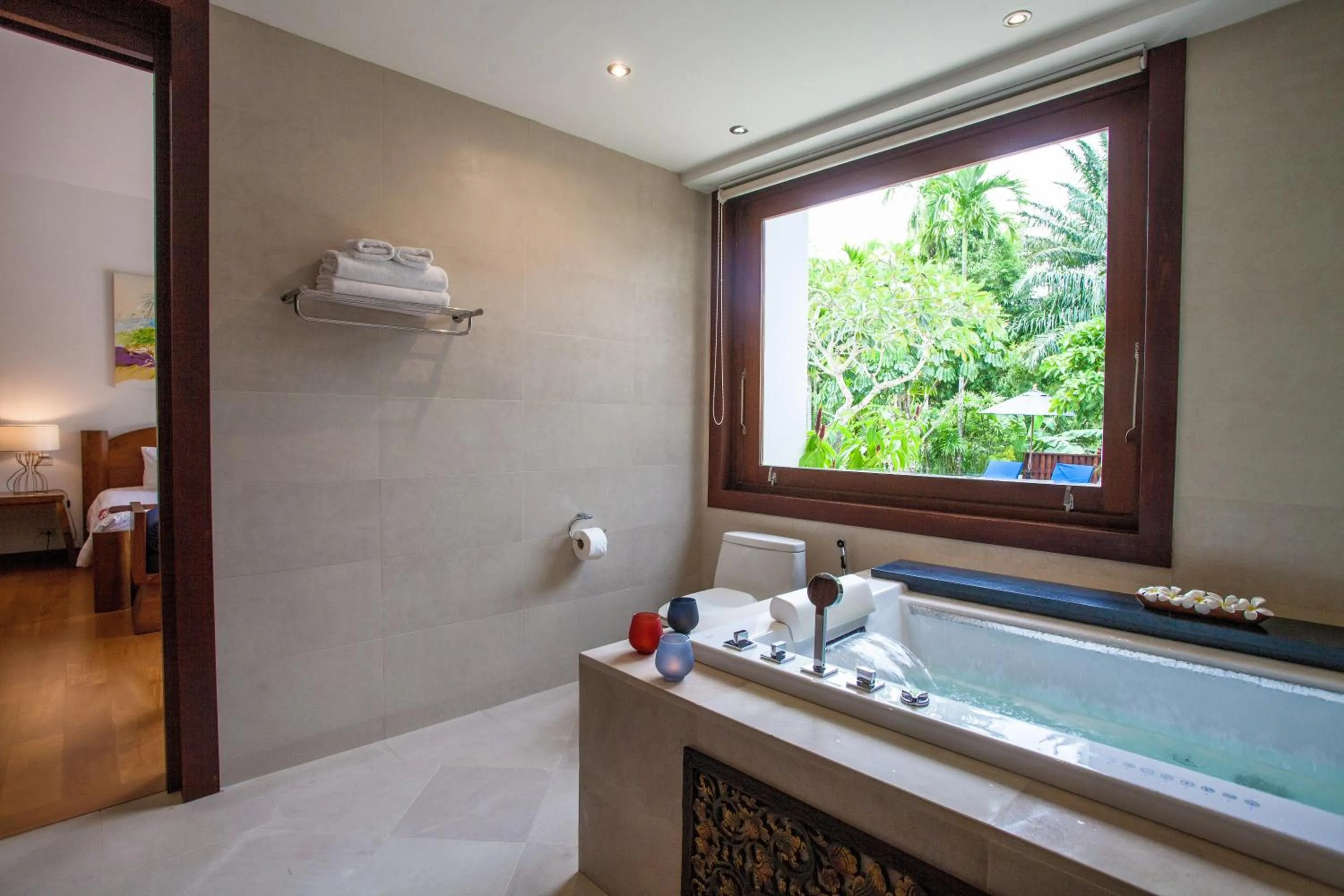Bathroom in Baan Pinya Balinese Style Pool Villa