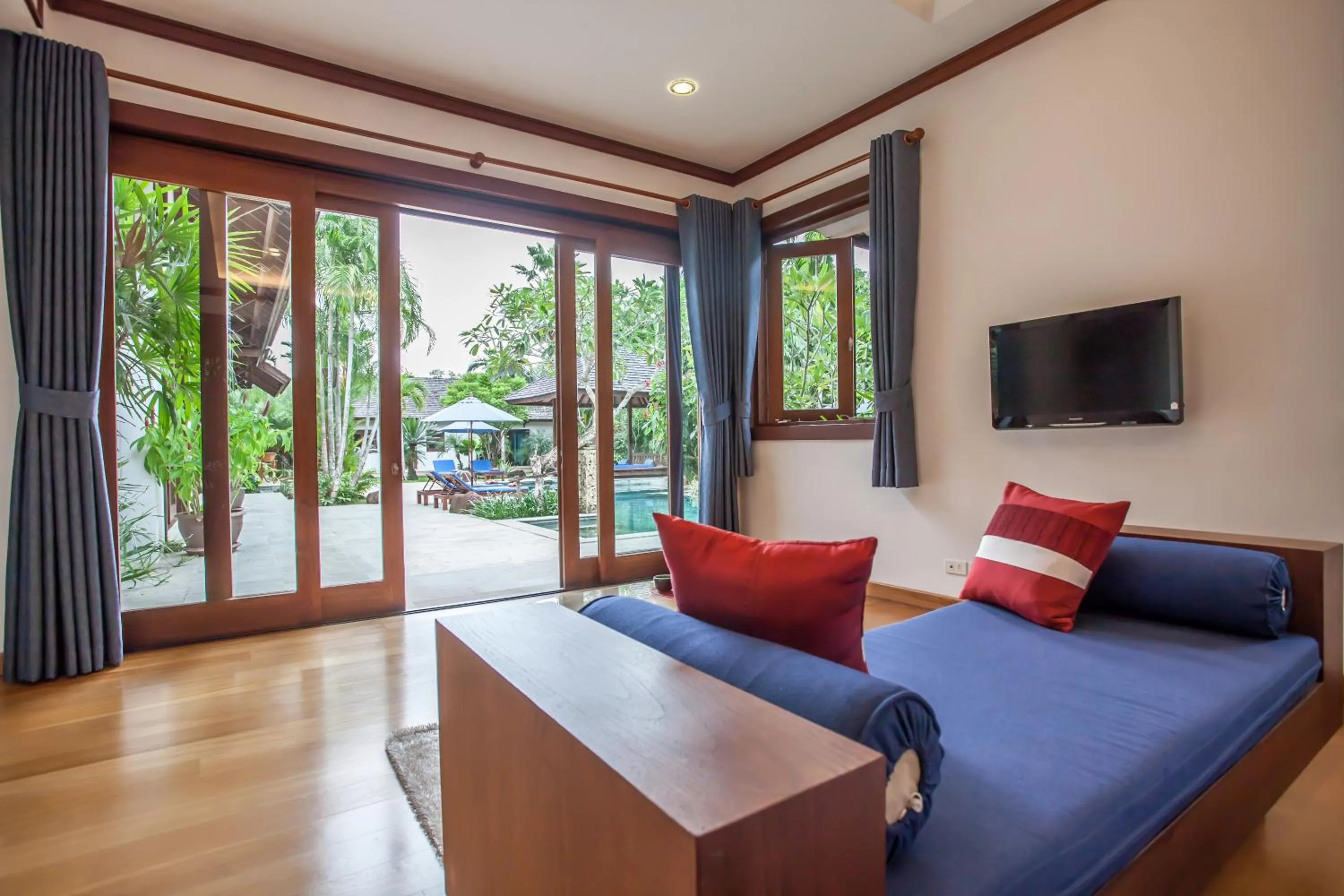 Bedroom in Baan Pinya Balinese Style Pool Villa