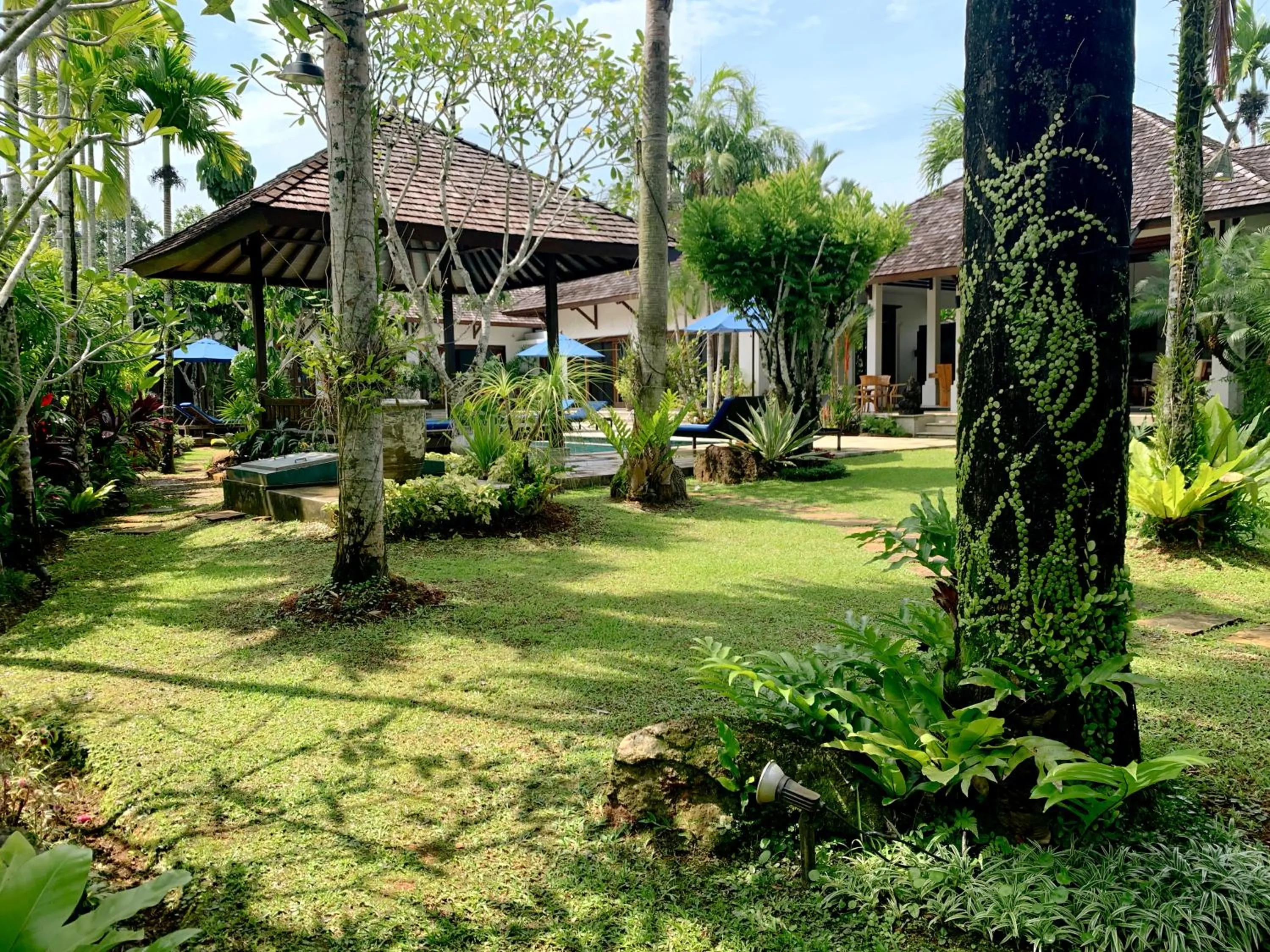 Garden in Baan Pinya Balinese Style Pool Villa