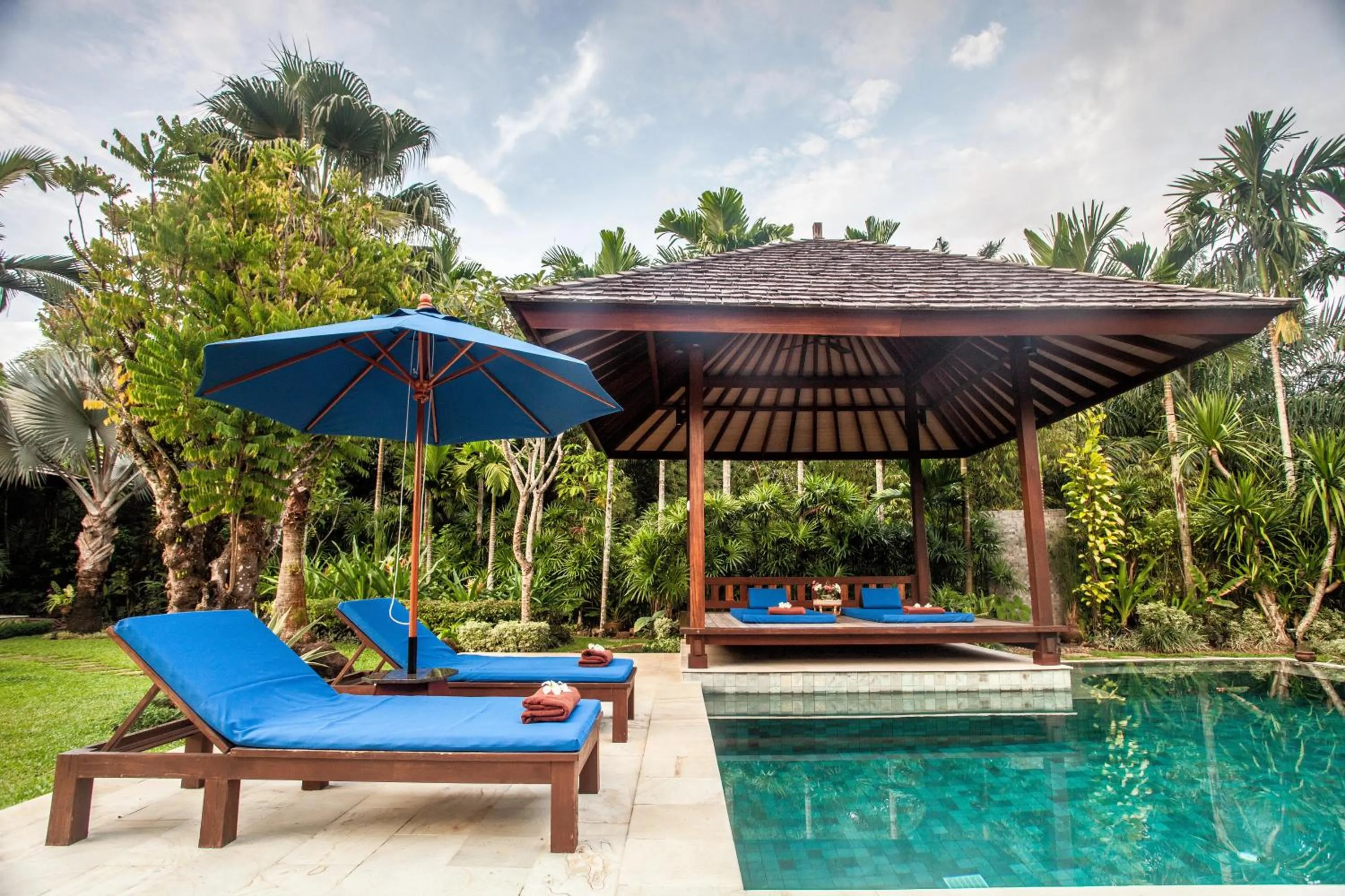 Patio in Baan Pinya Balinese Style Pool Villa