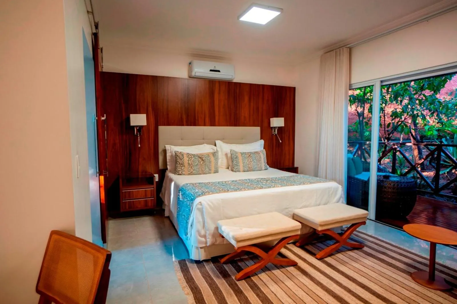 Bed in Ananda Pousada