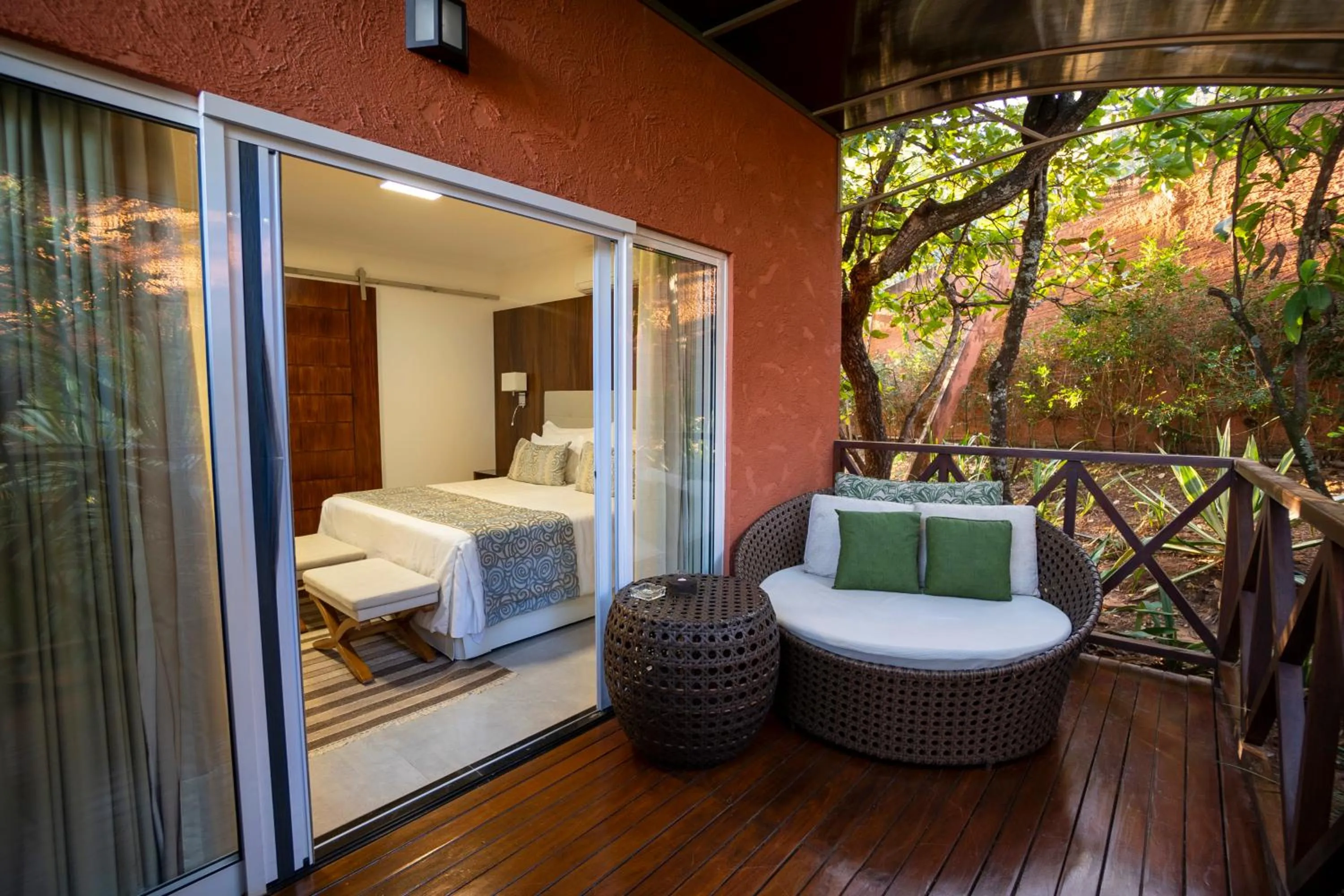 Bed in Ananda Pousada