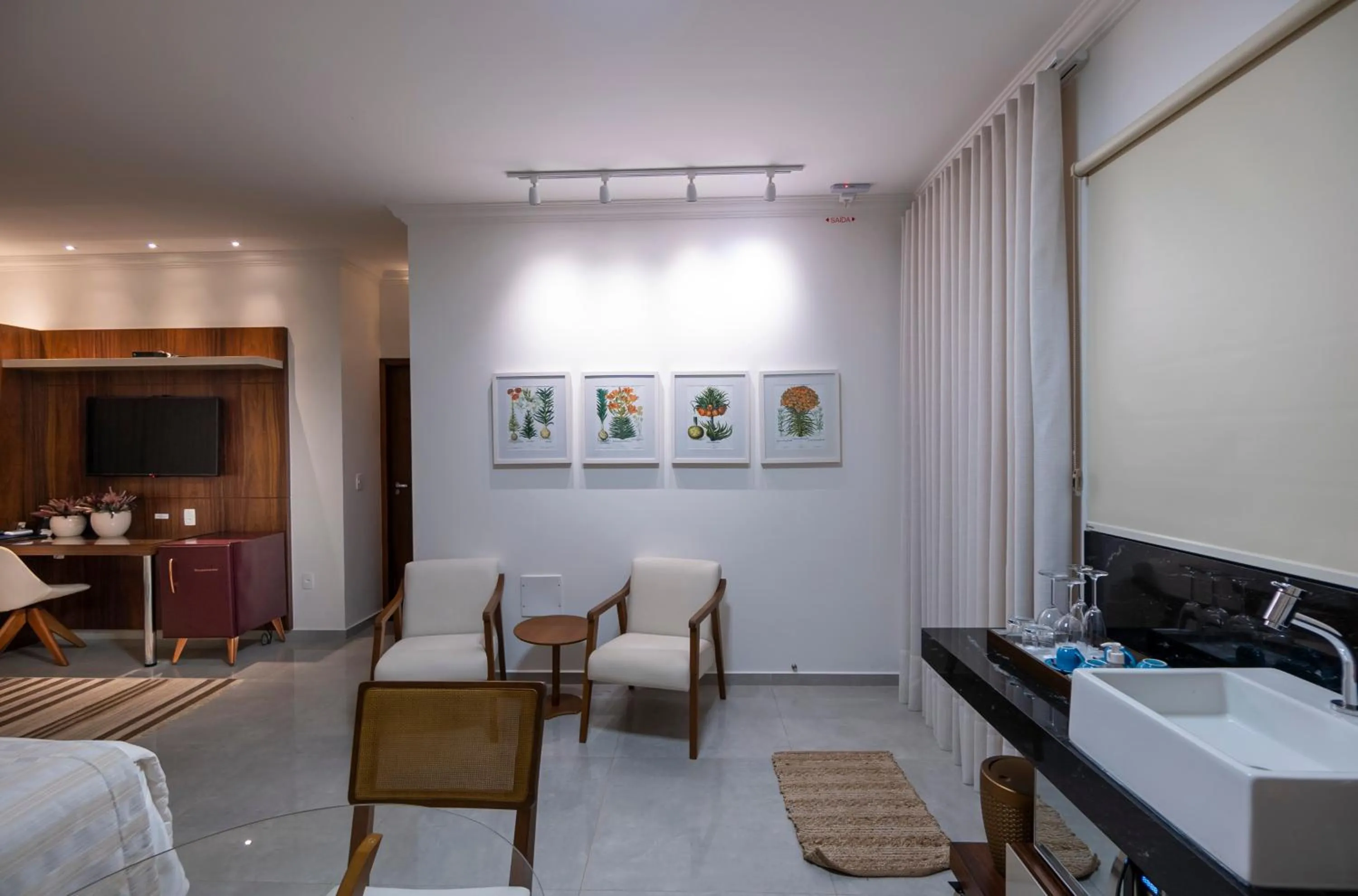 Bed in Ananda Pousada