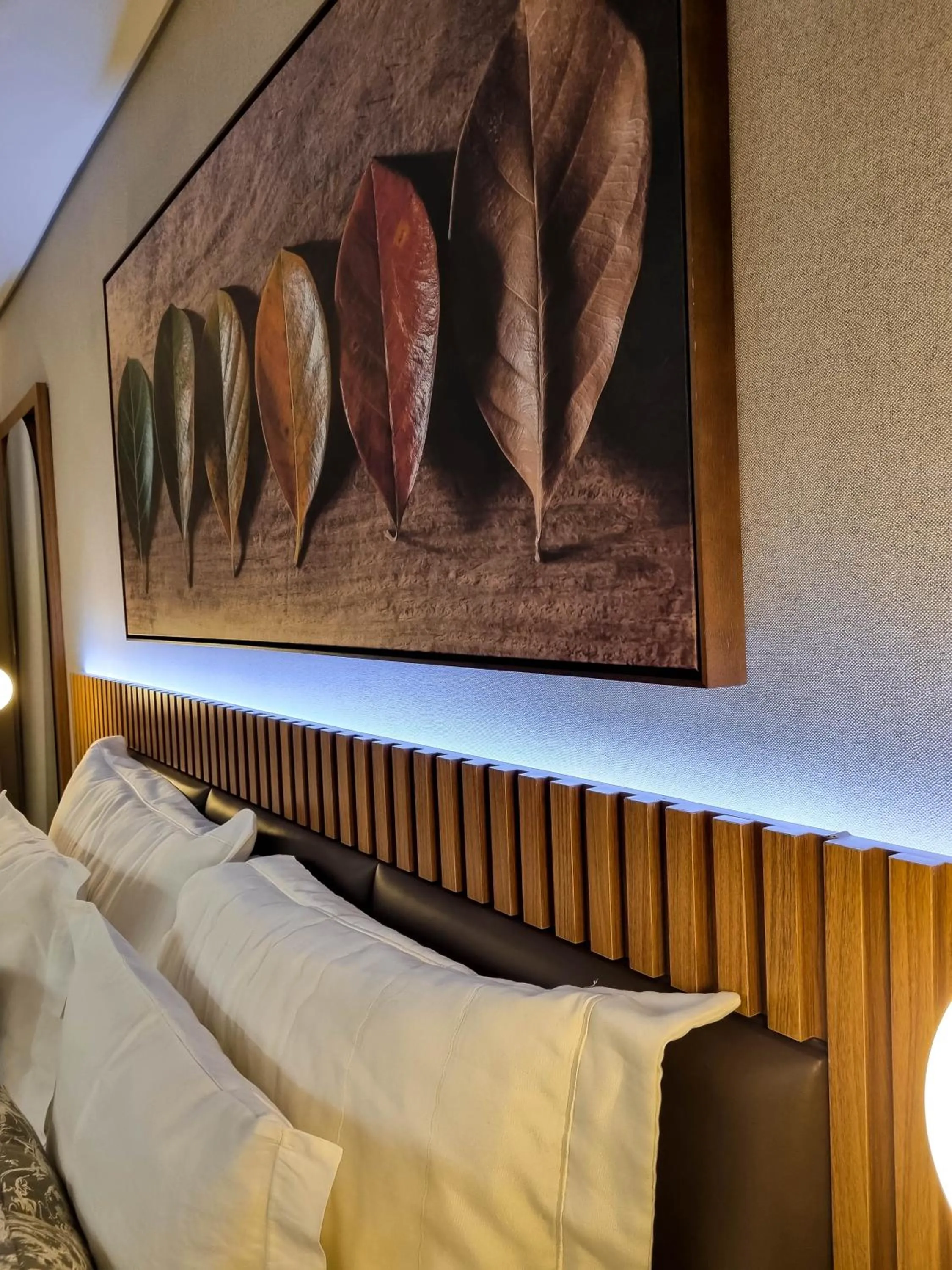 Bed in Ananda Pousada