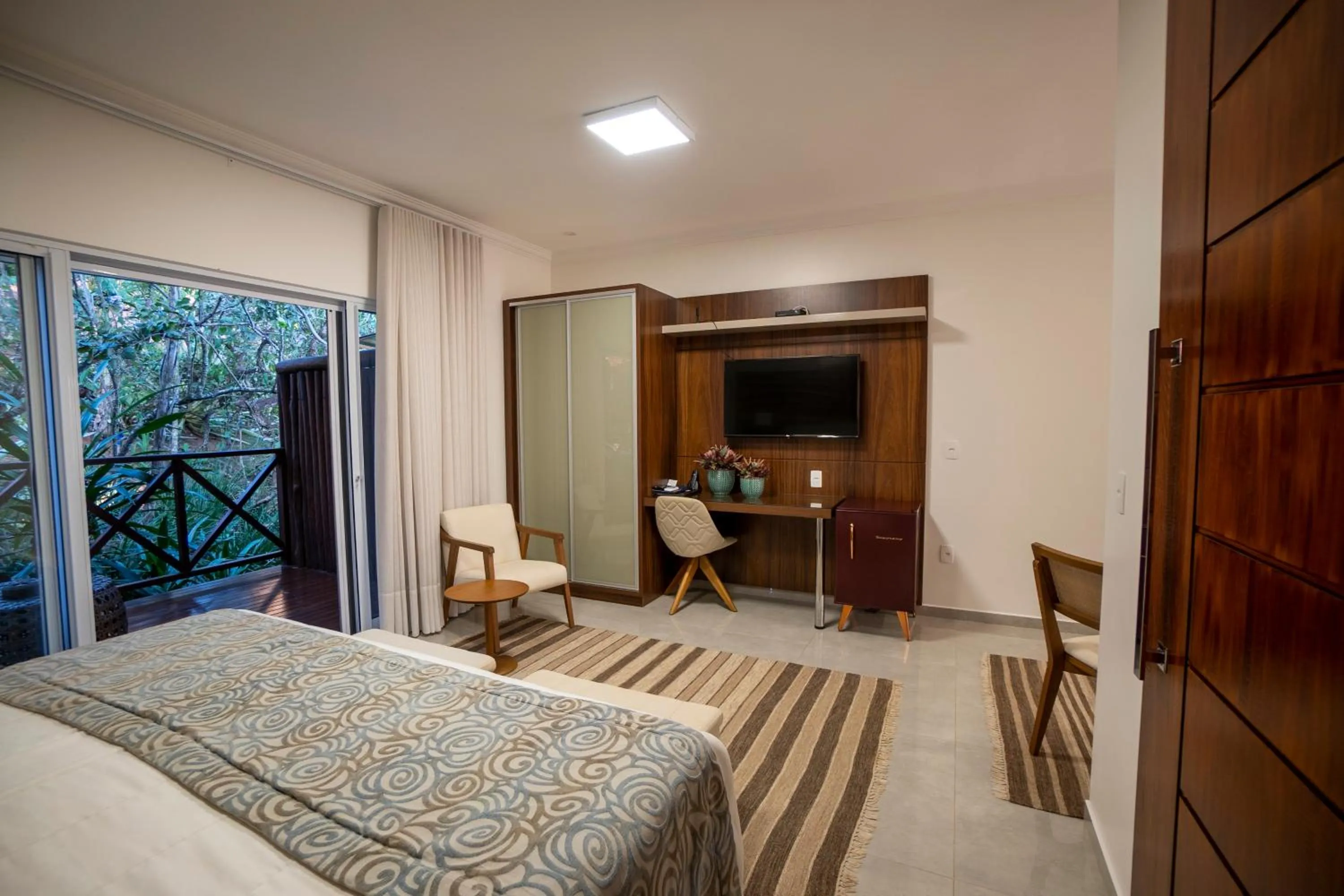 Bed in Ananda Pousada