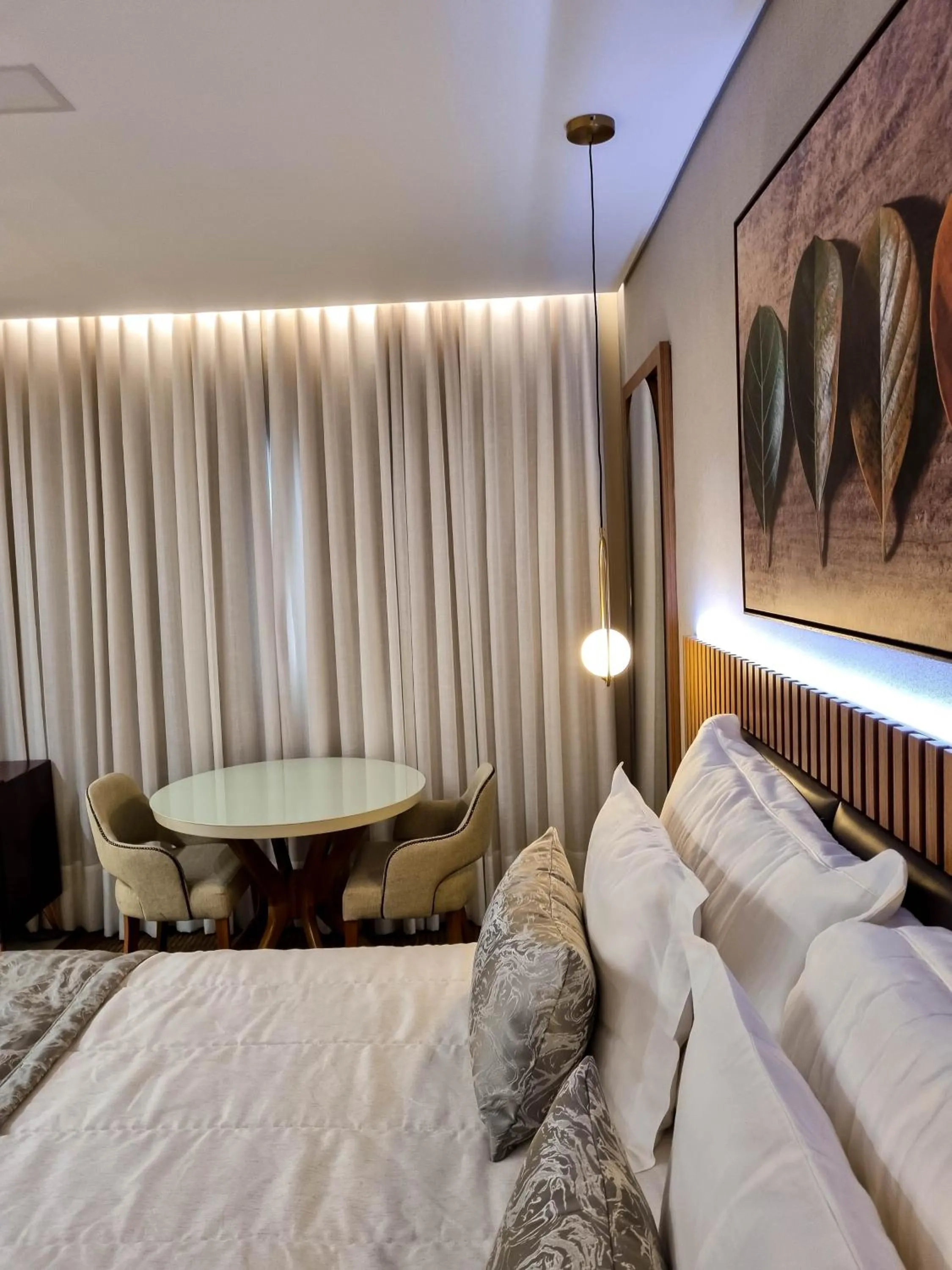 Bed in Ananda Pousada