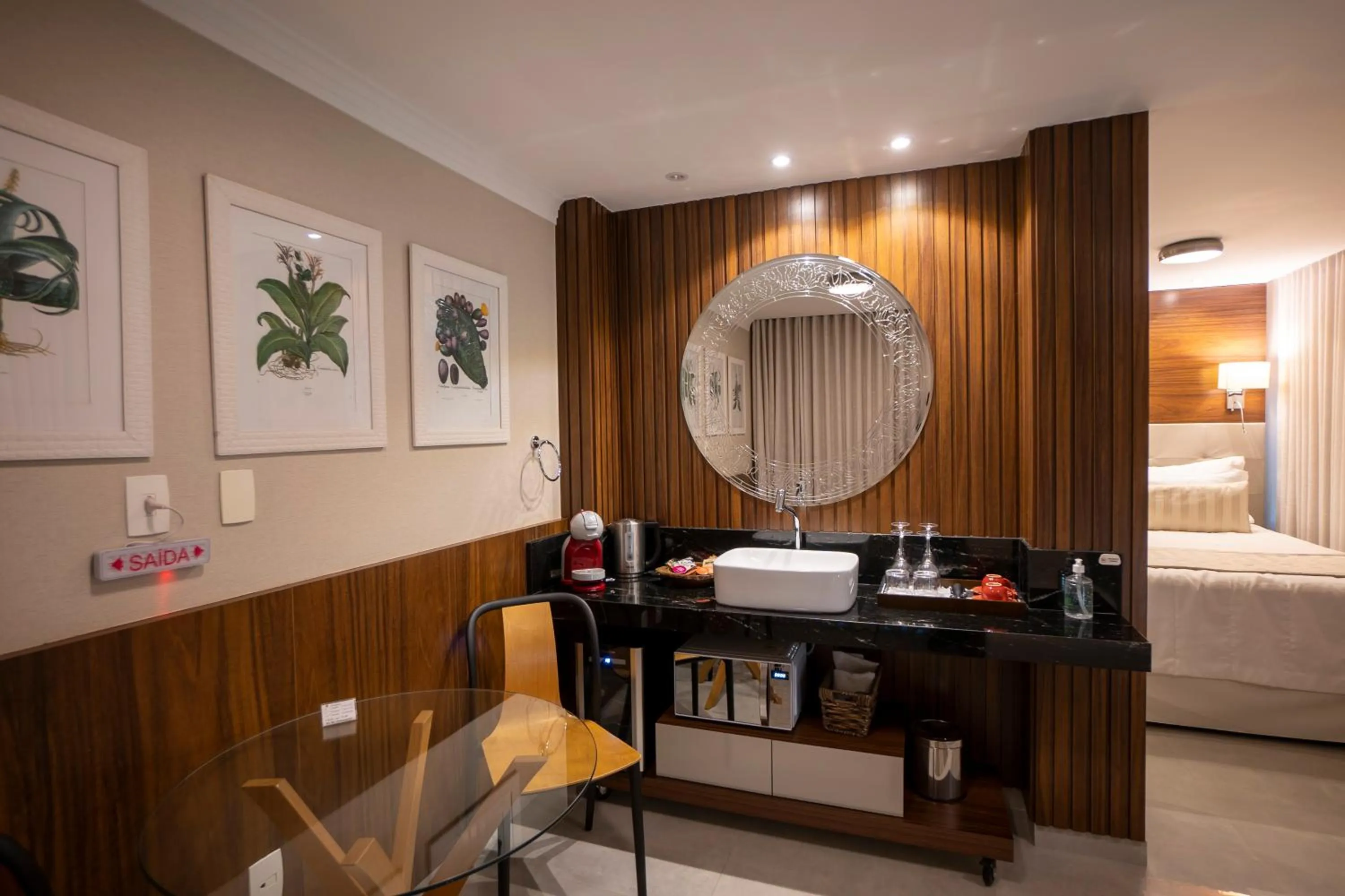 Bed in Ananda Pousada