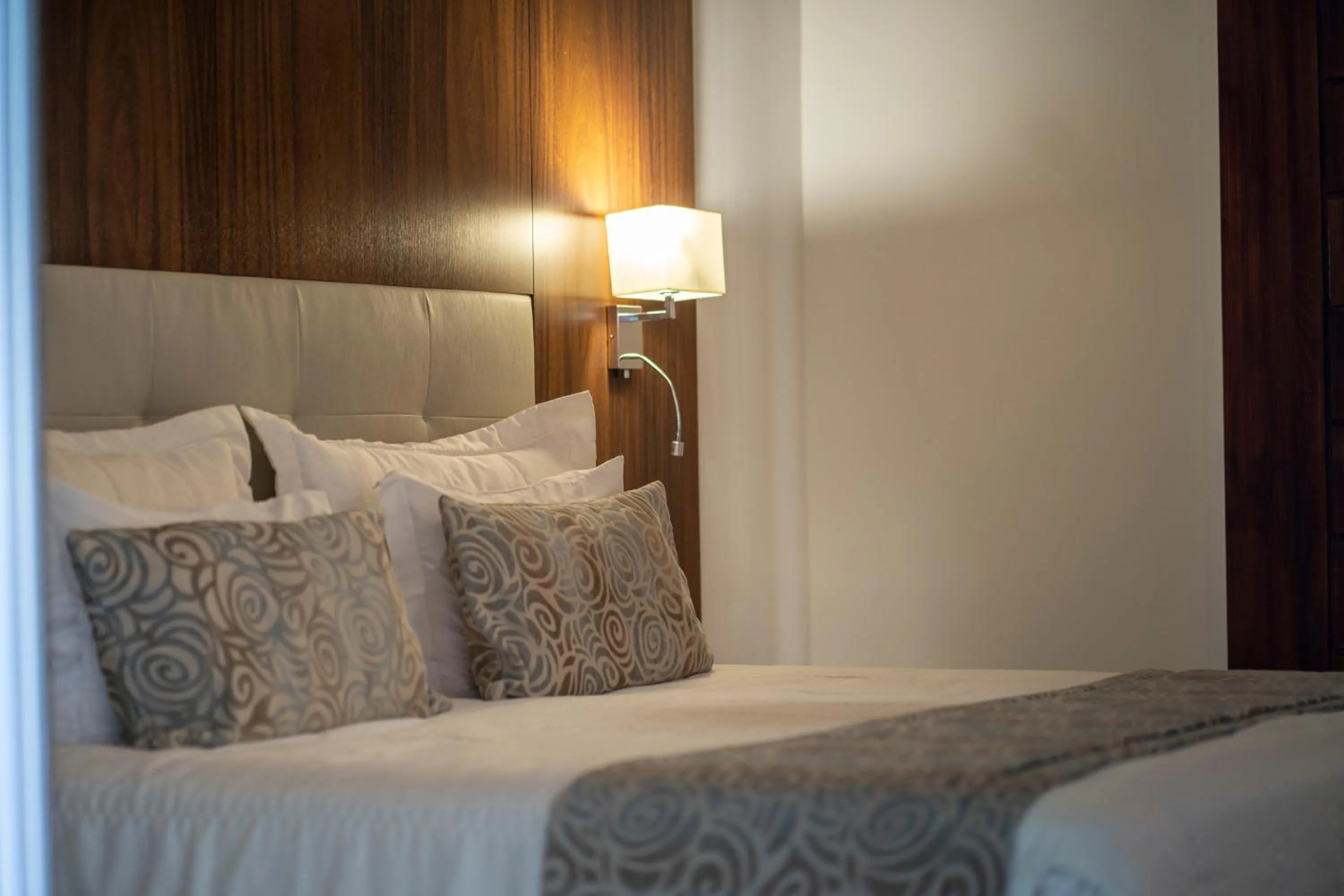 Bed in Ananda Pousada