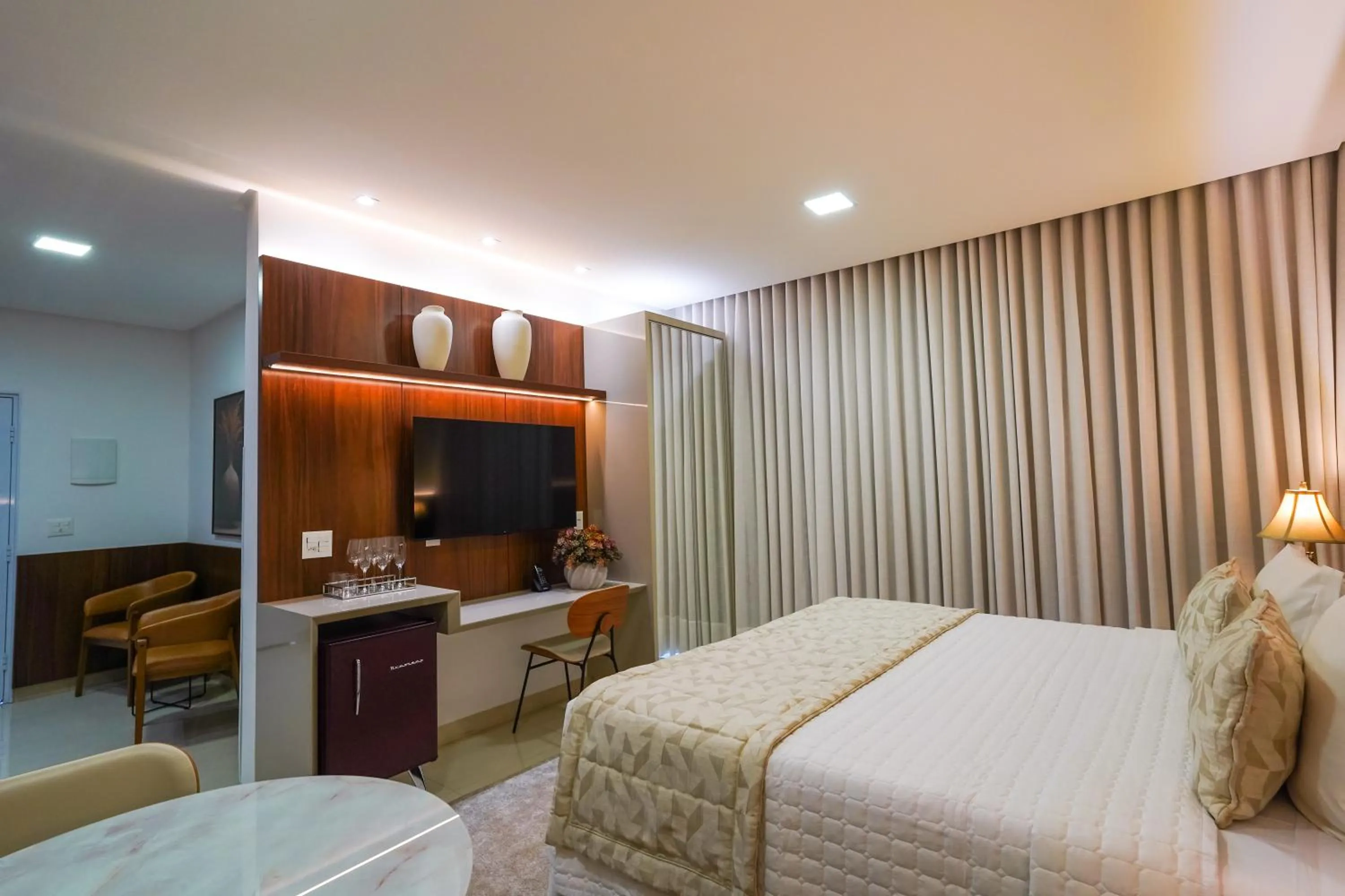 Bed in Ananda Pousada