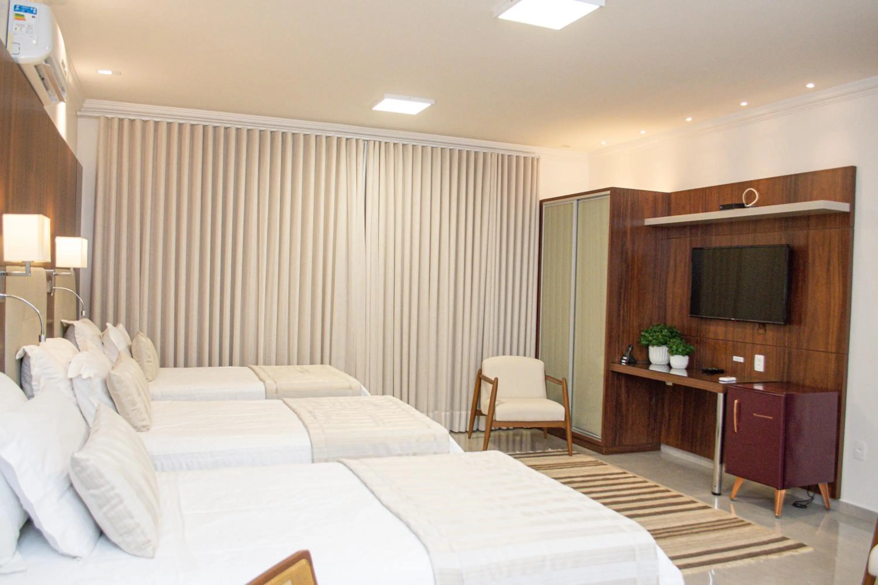 Bed in Ananda Pousada