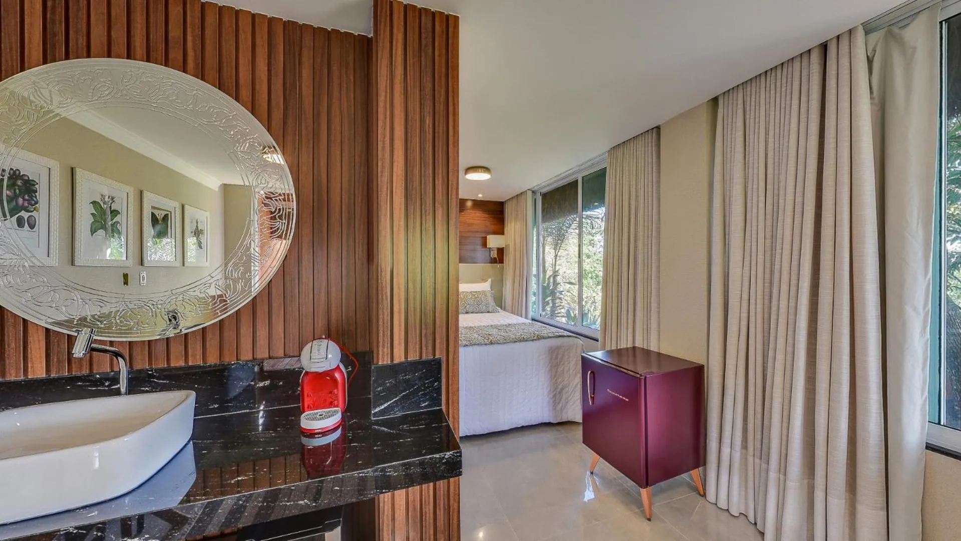 Bed in Ananda Pousada