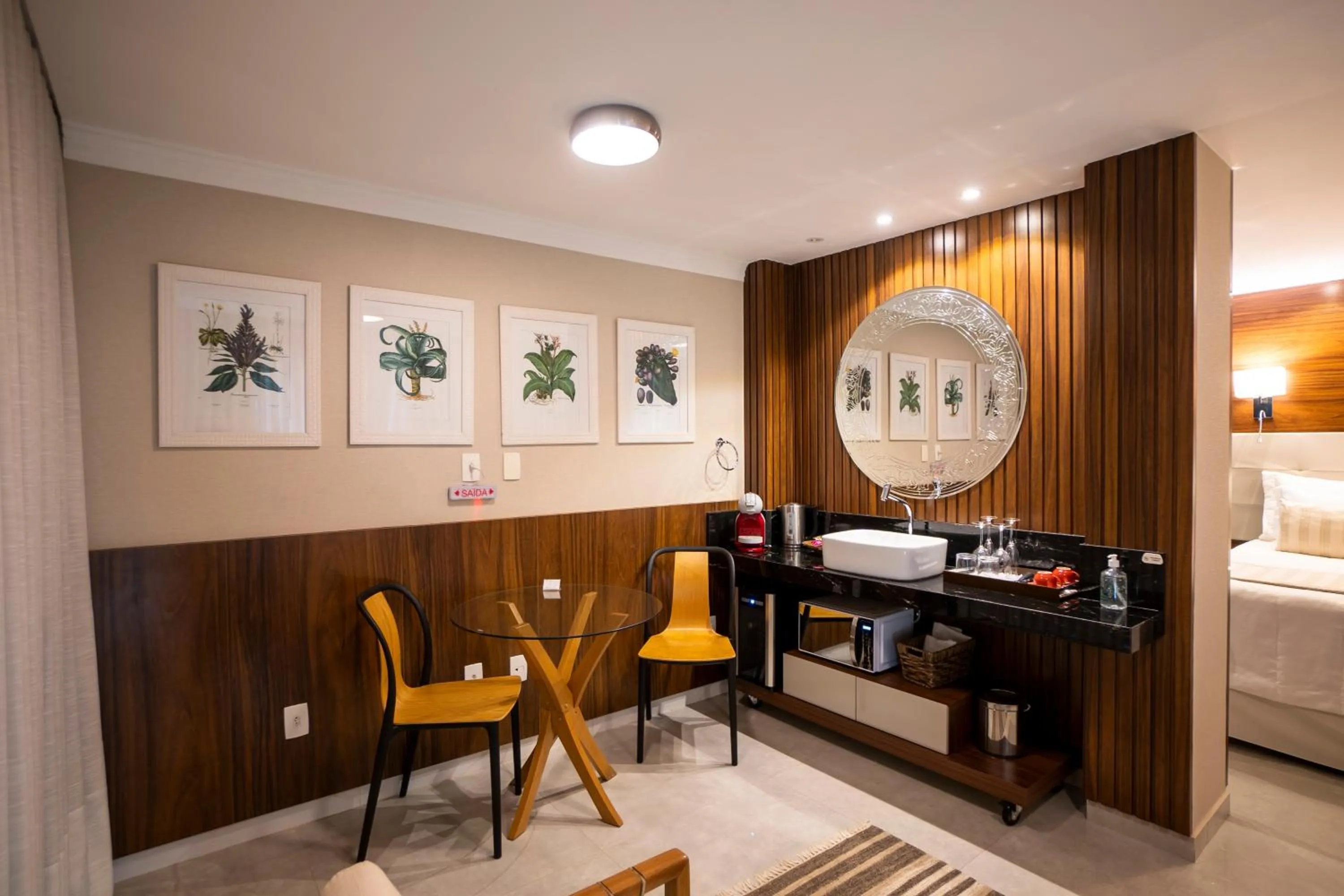 Bed in Ananda Pousada