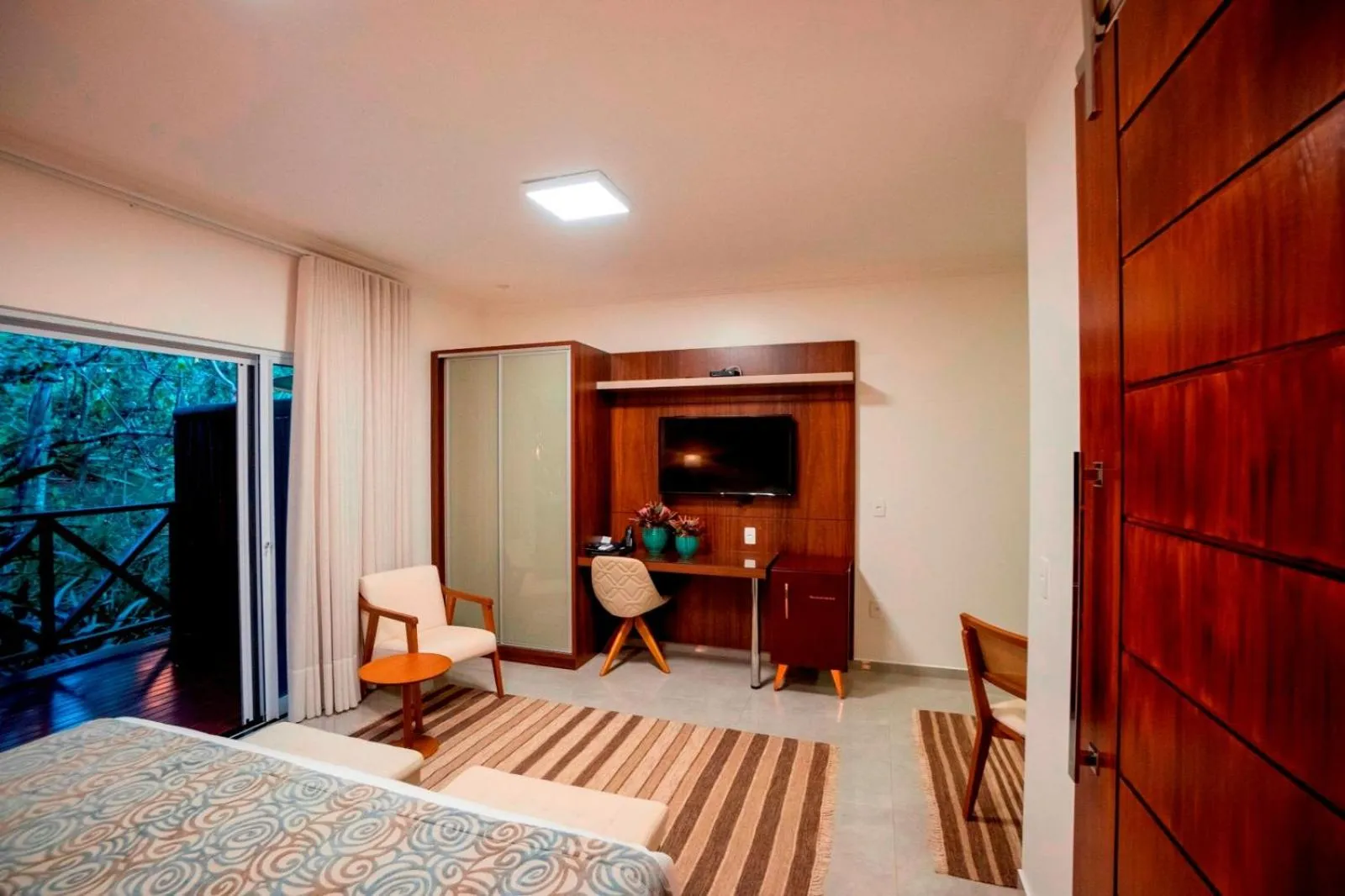 Bed in Ananda Pousada