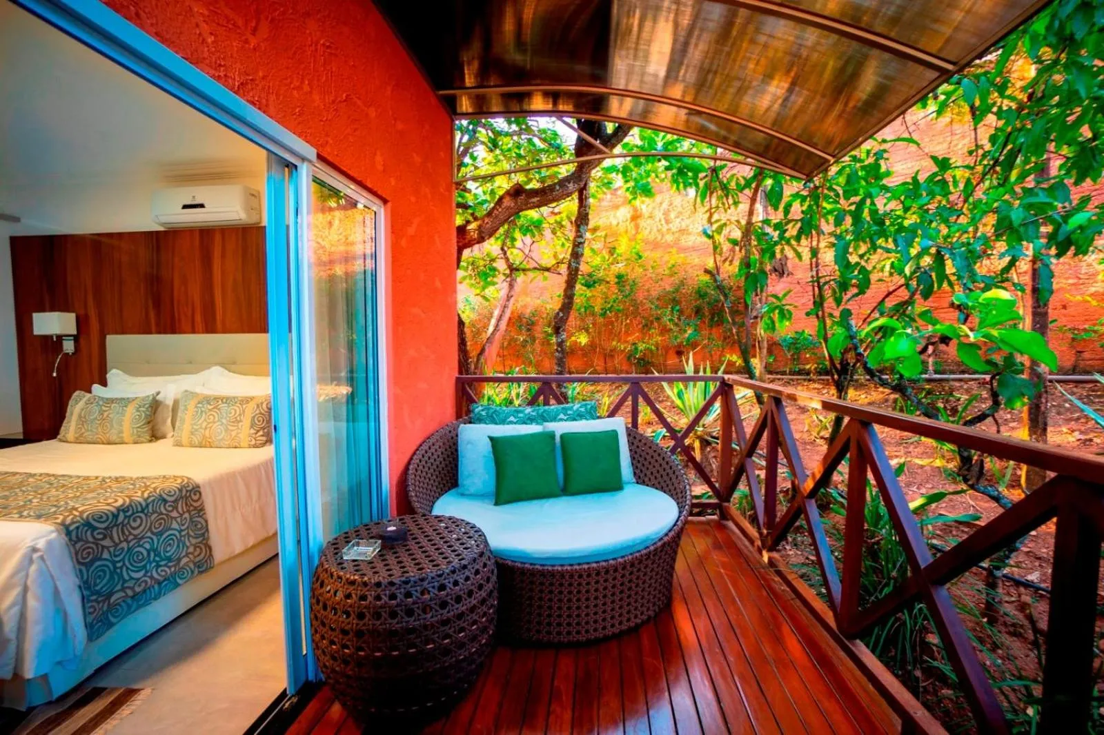 Bed in Ananda Pousada