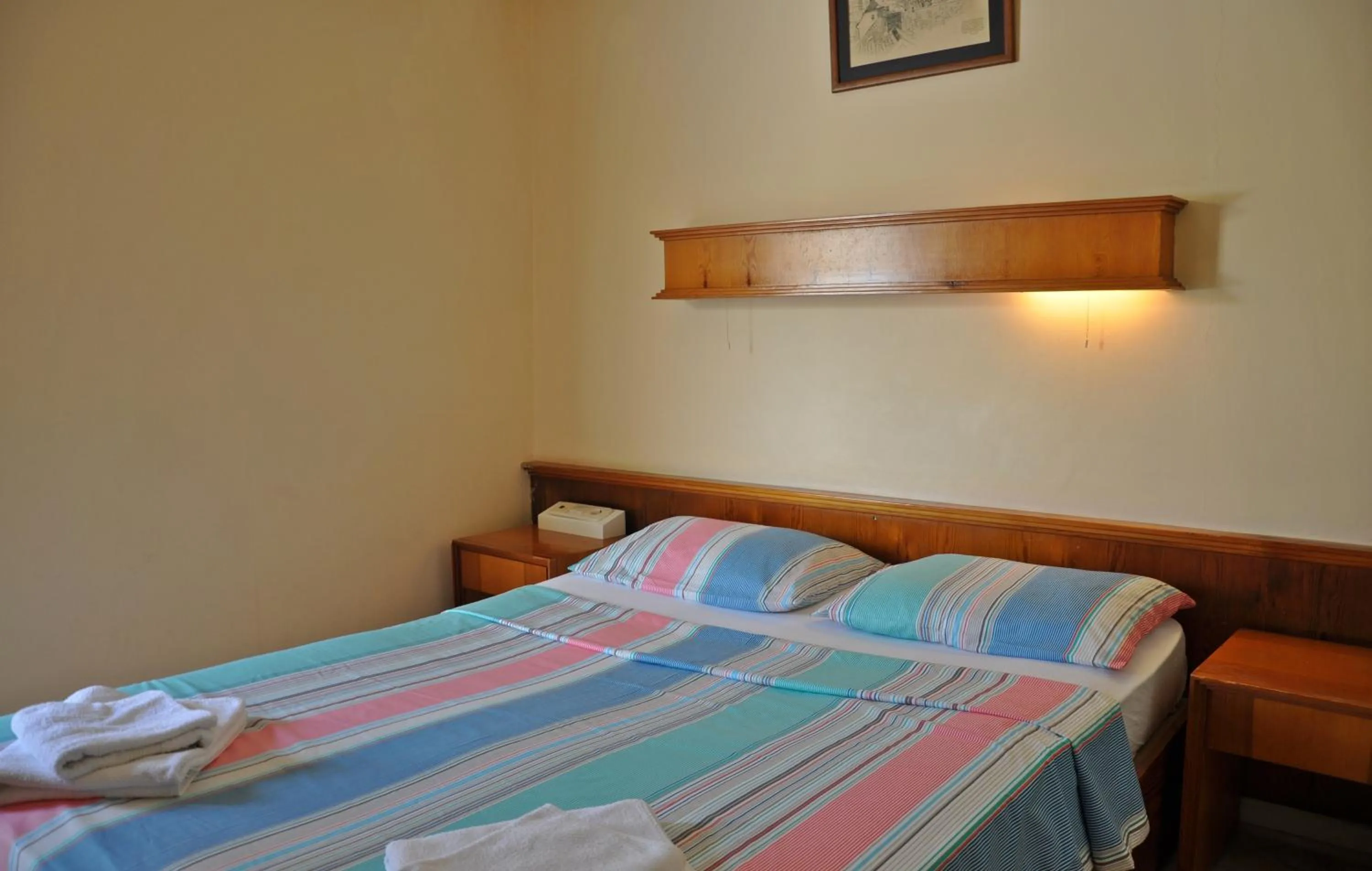 Bed in Tuncer Garden Hotel