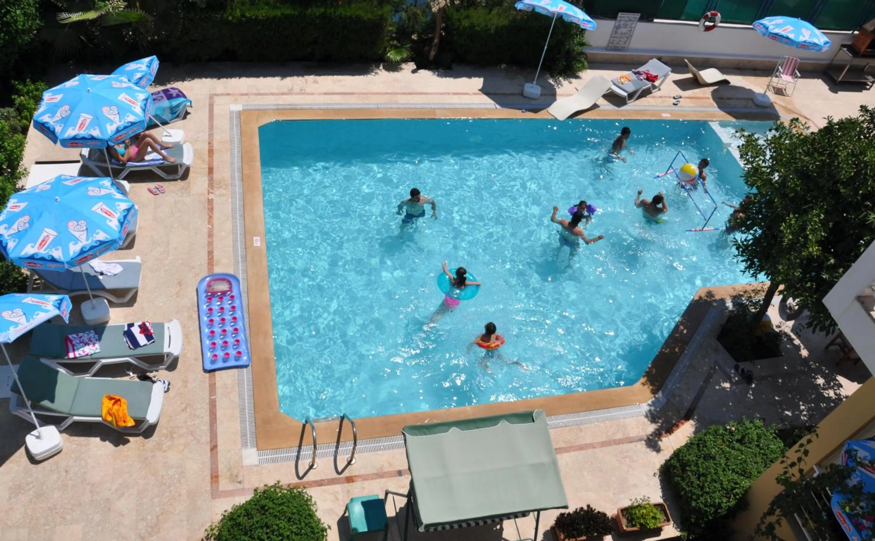 Bird's eye view in Tuncer Garden Hotel