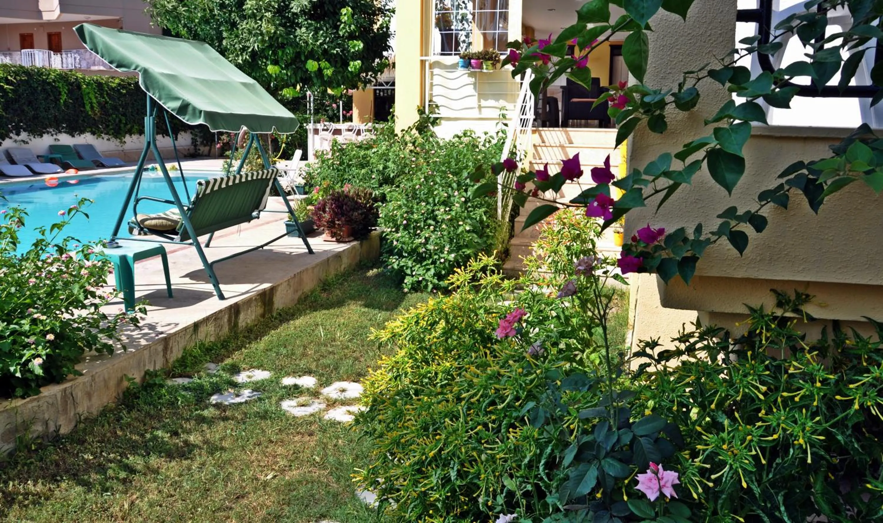 Garden in Tuncer Garden Hotel