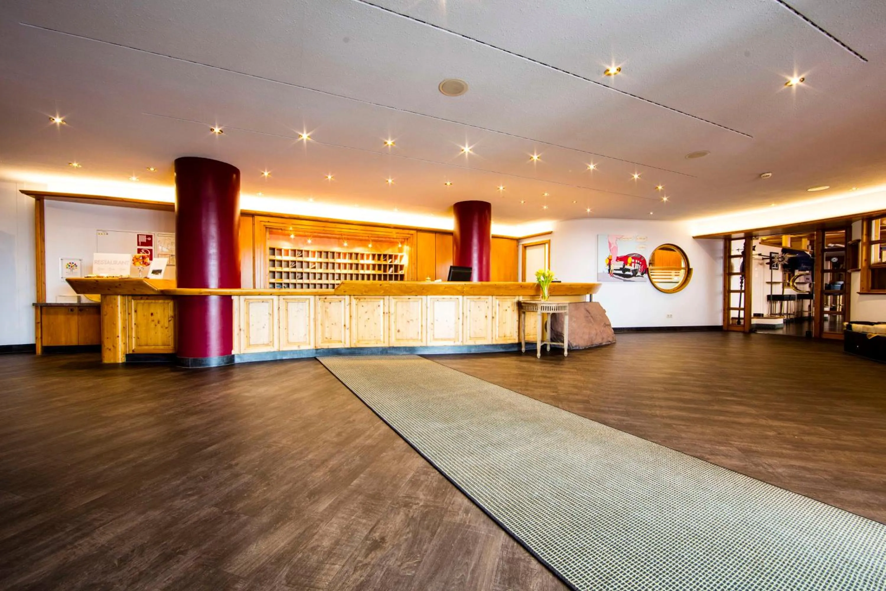 Lobby or reception in Wellness-& Nationalpark Hotel Schliffkopf, BWSC