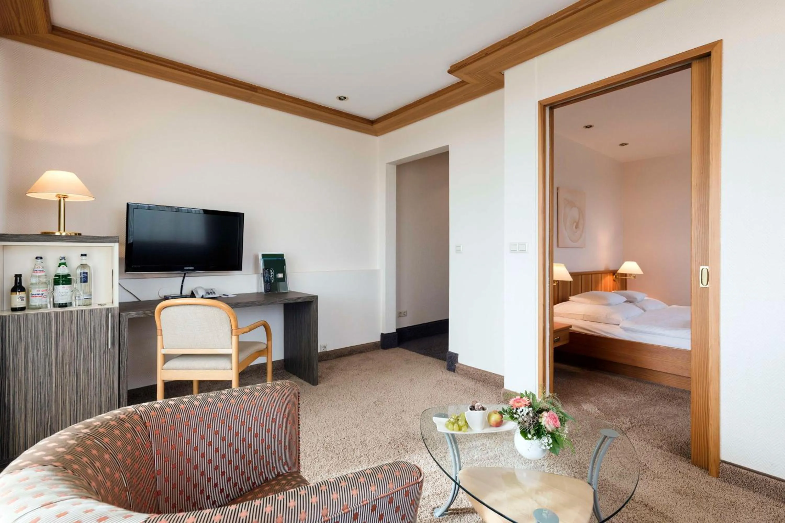 Bedroom, Bed in Wellness-& Nationalpark Hotel Schliffkopf, BWSC