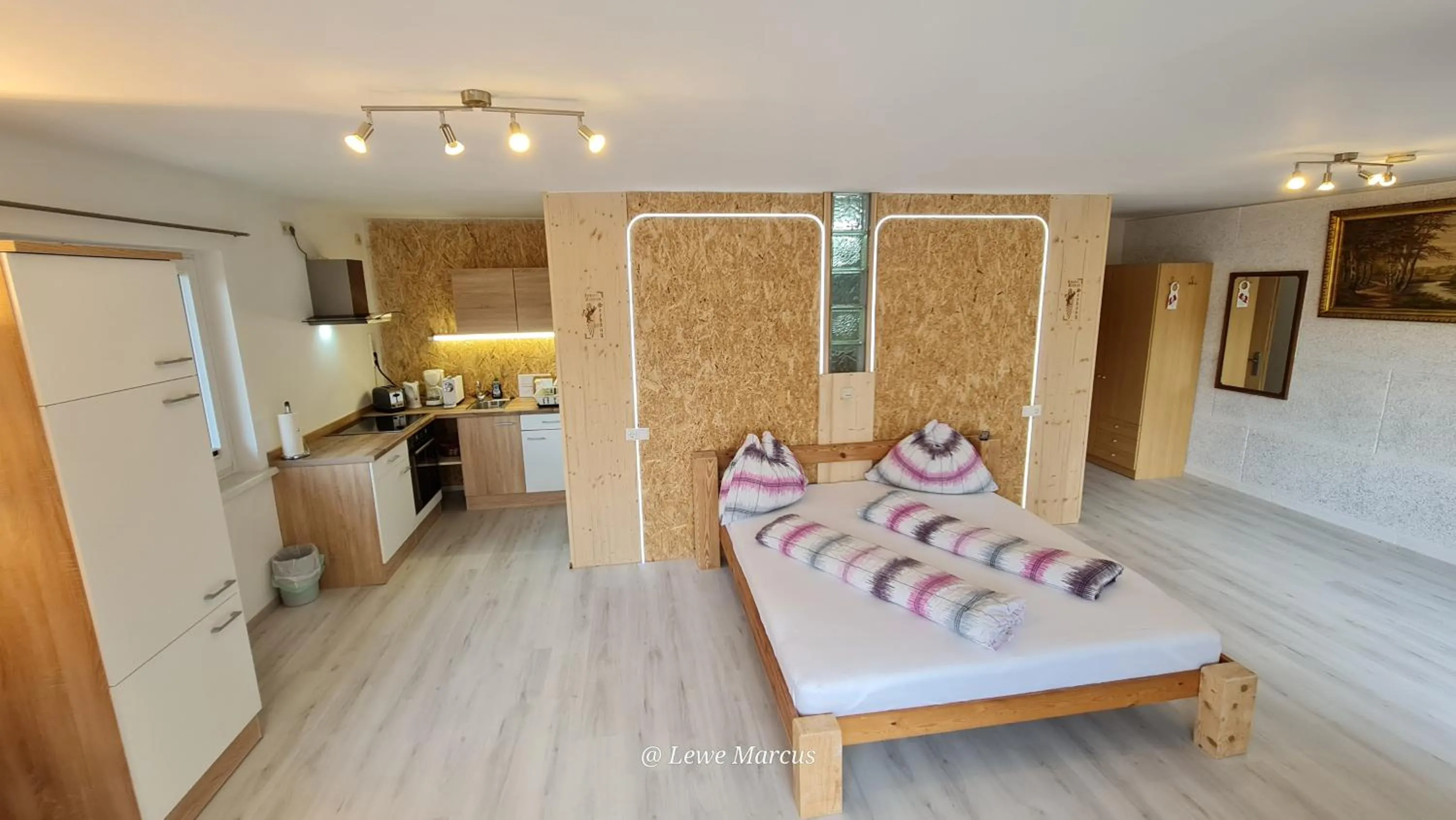 Bed in Appart-Pension Seehang