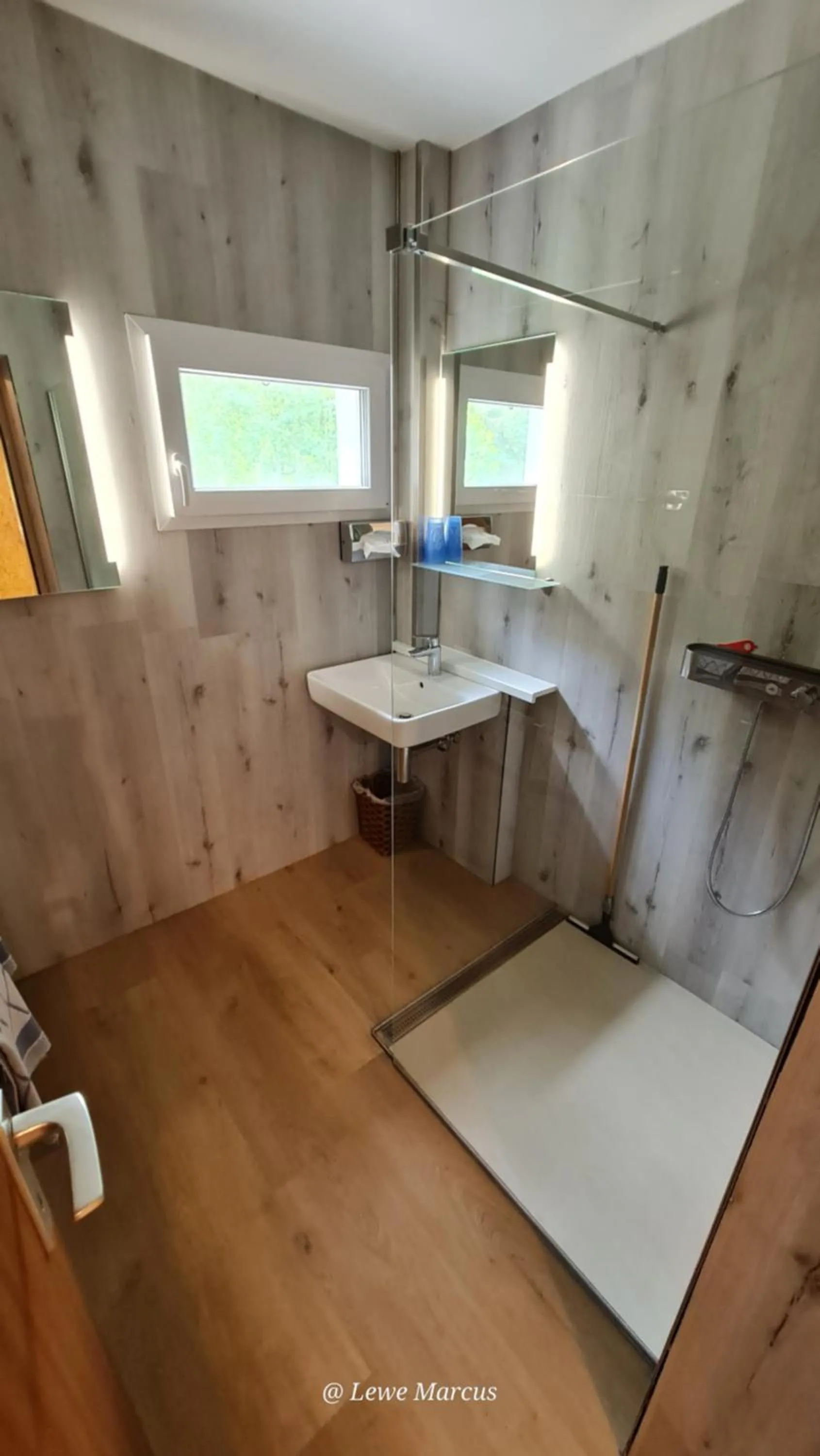 Shower in Appart-Pension Seehang