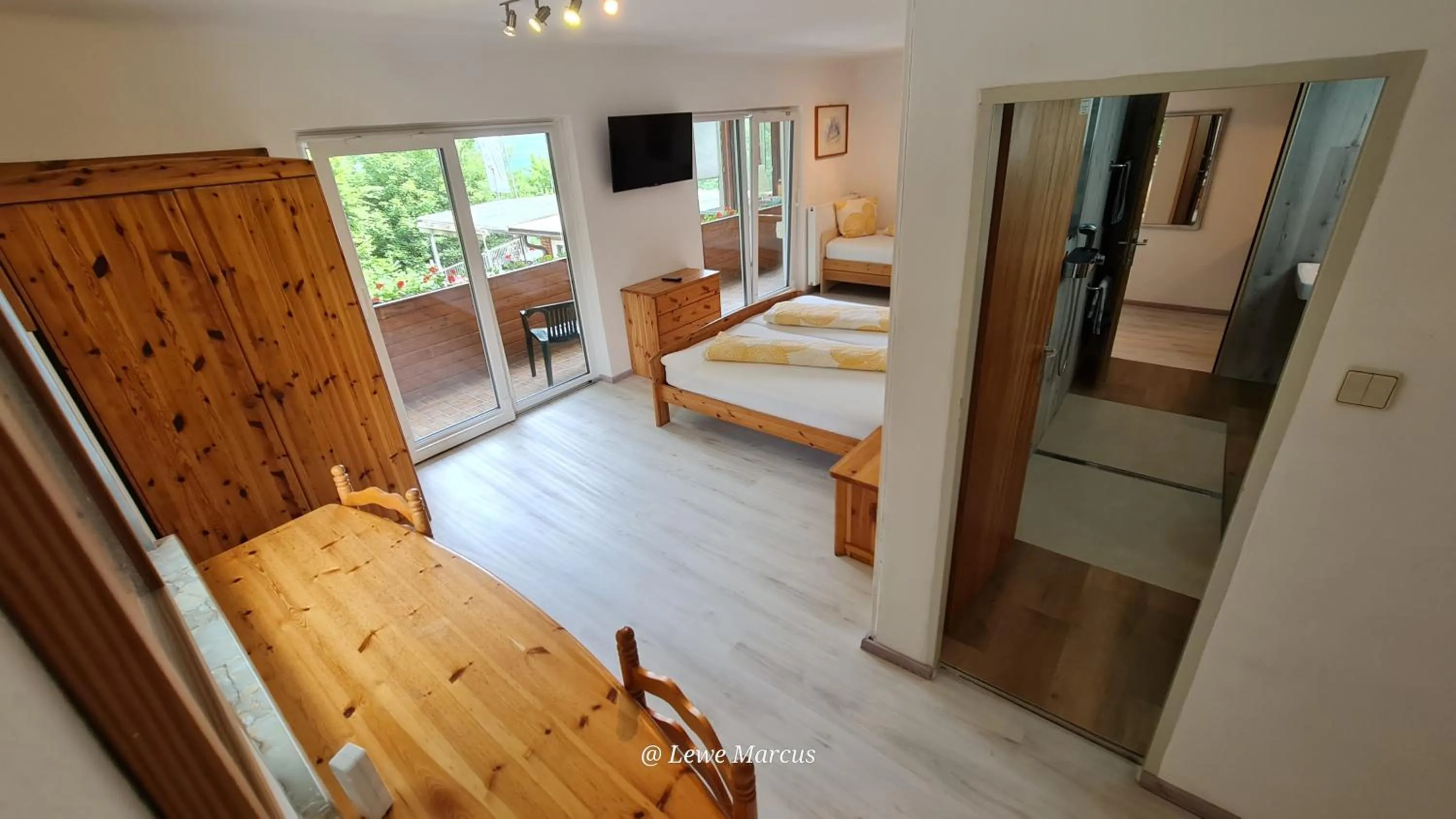Bed in Appart-Pension Seehang