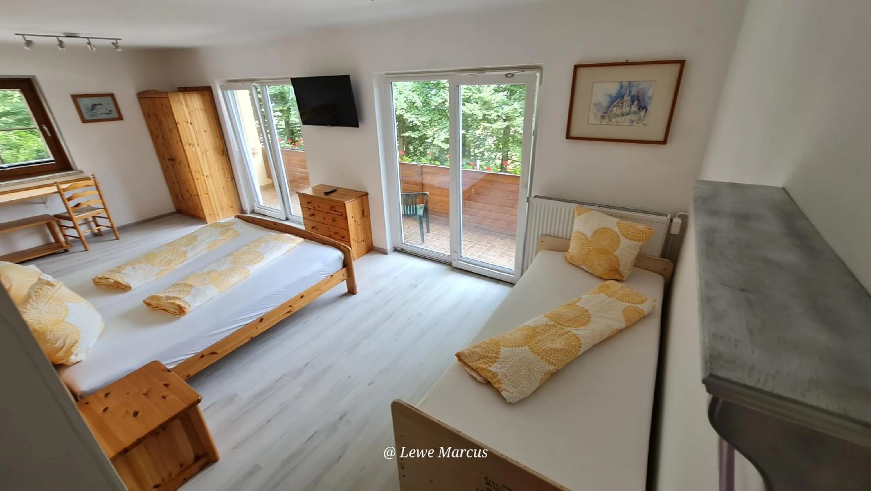 Bed in Appart-Pension Seehang