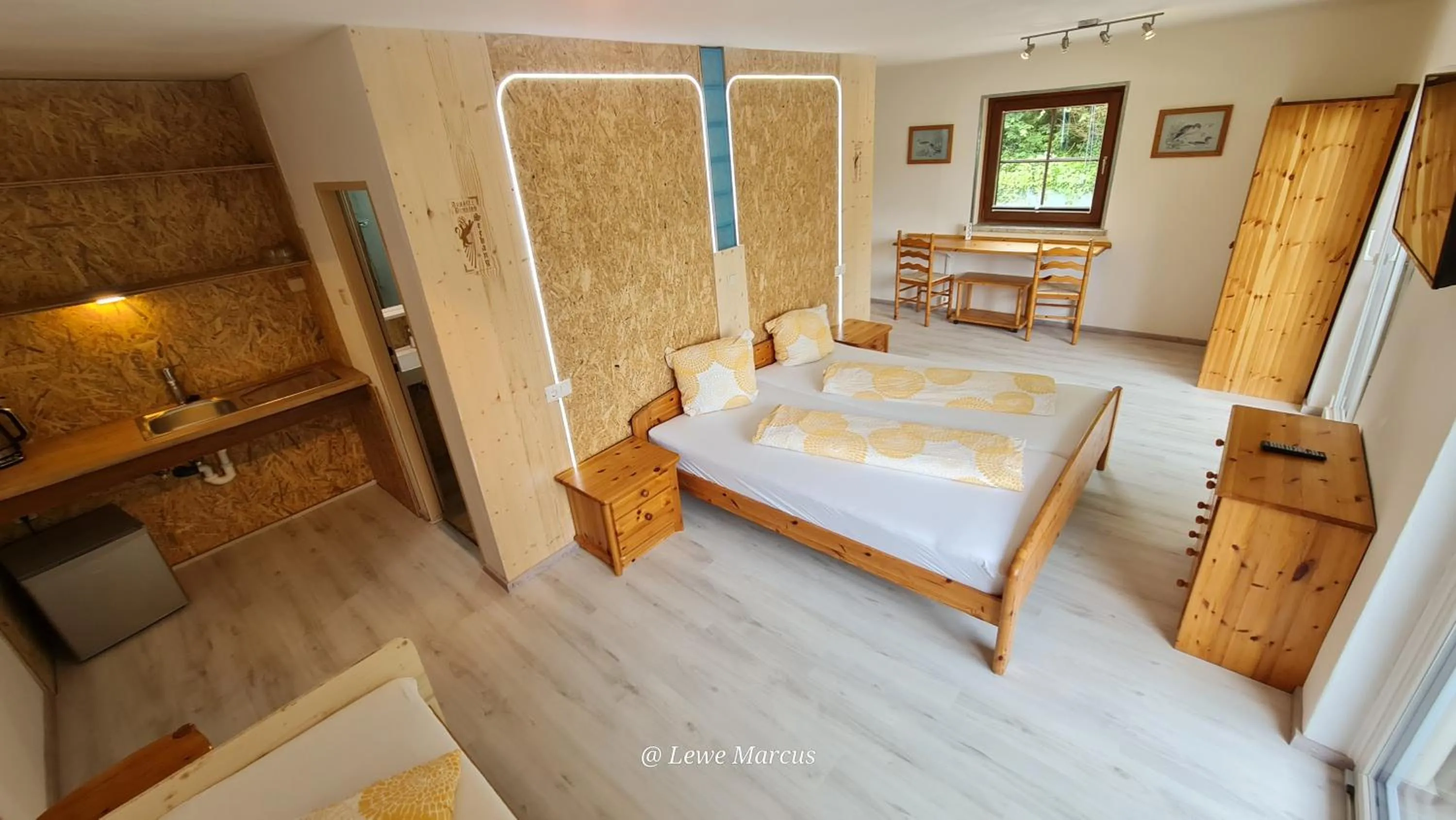 Bed in Appart-Pension Seehang
