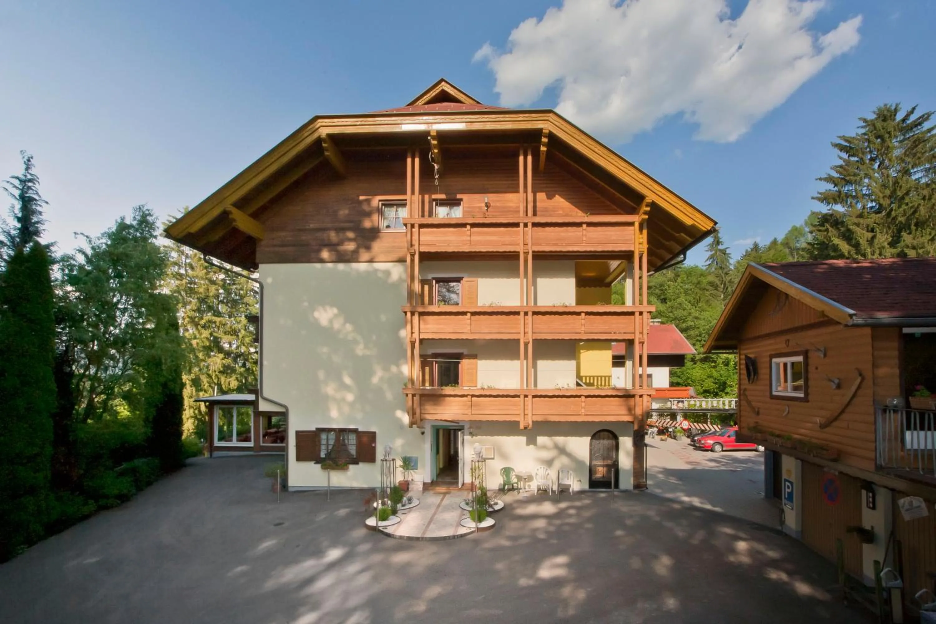 Facade/entrance in Appart-Pension Seehang