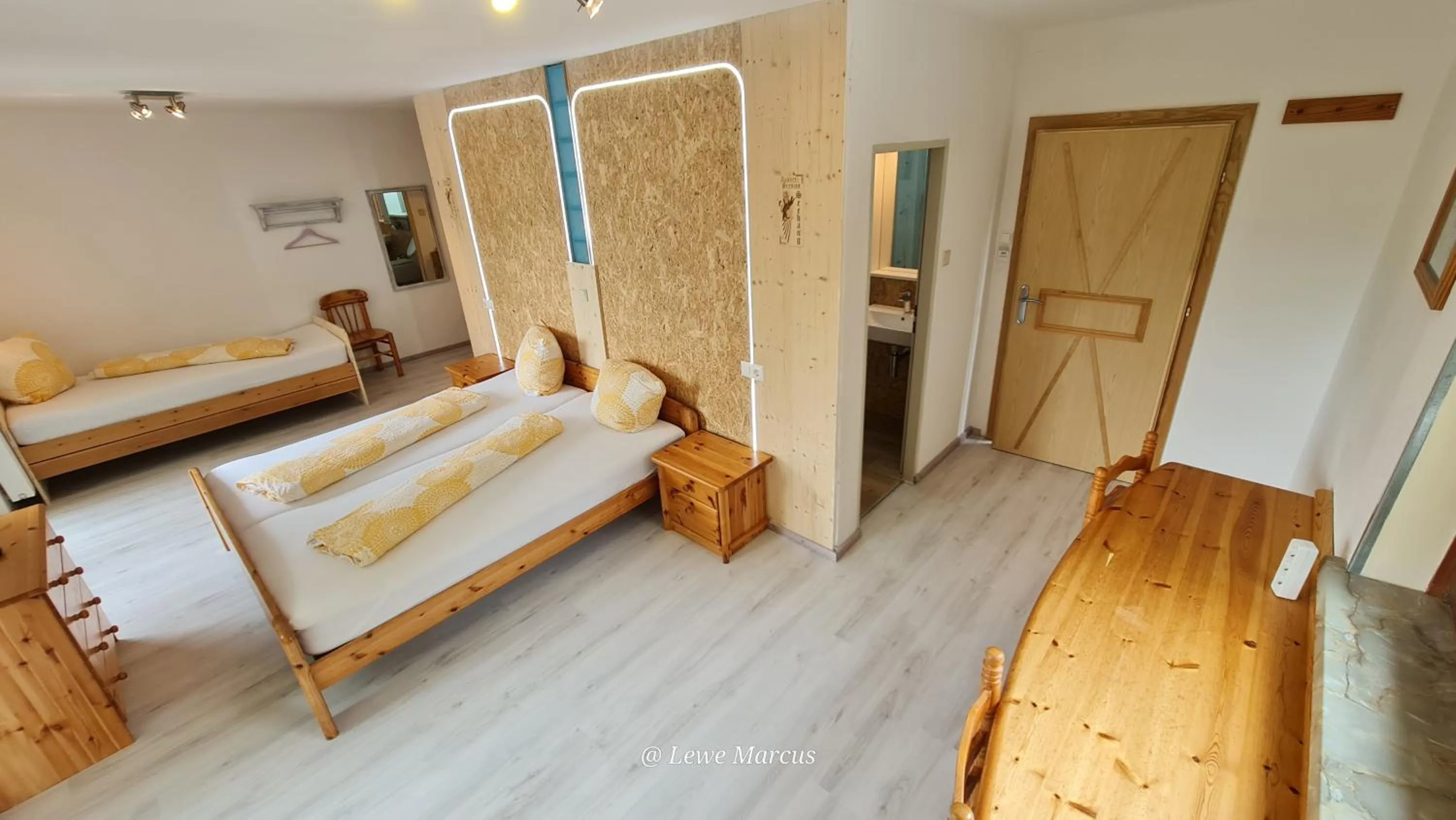 Bed in Appart-Pension Seehang
