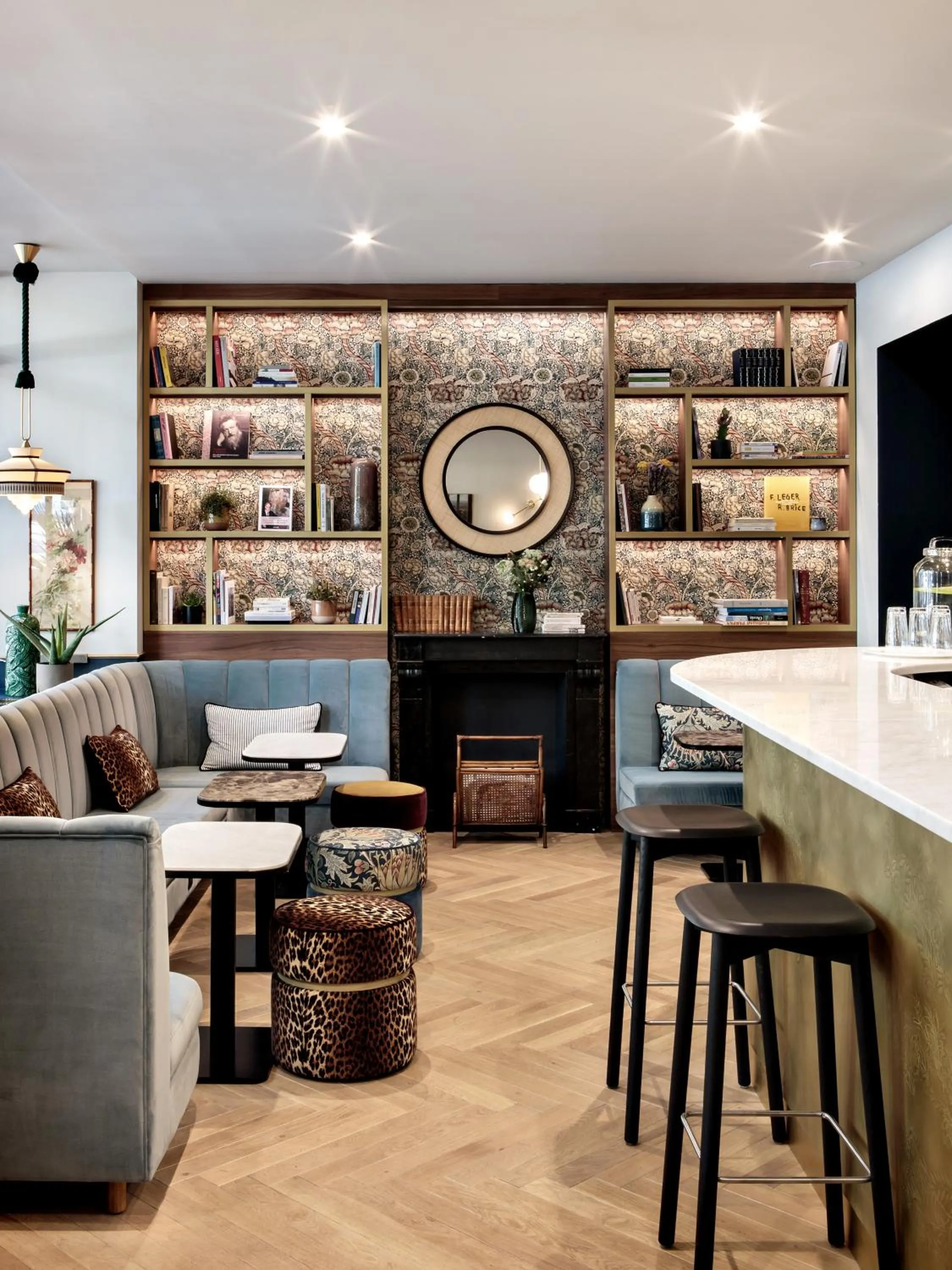 Lobby or reception in Hôtel Léopold - Orso Hotels