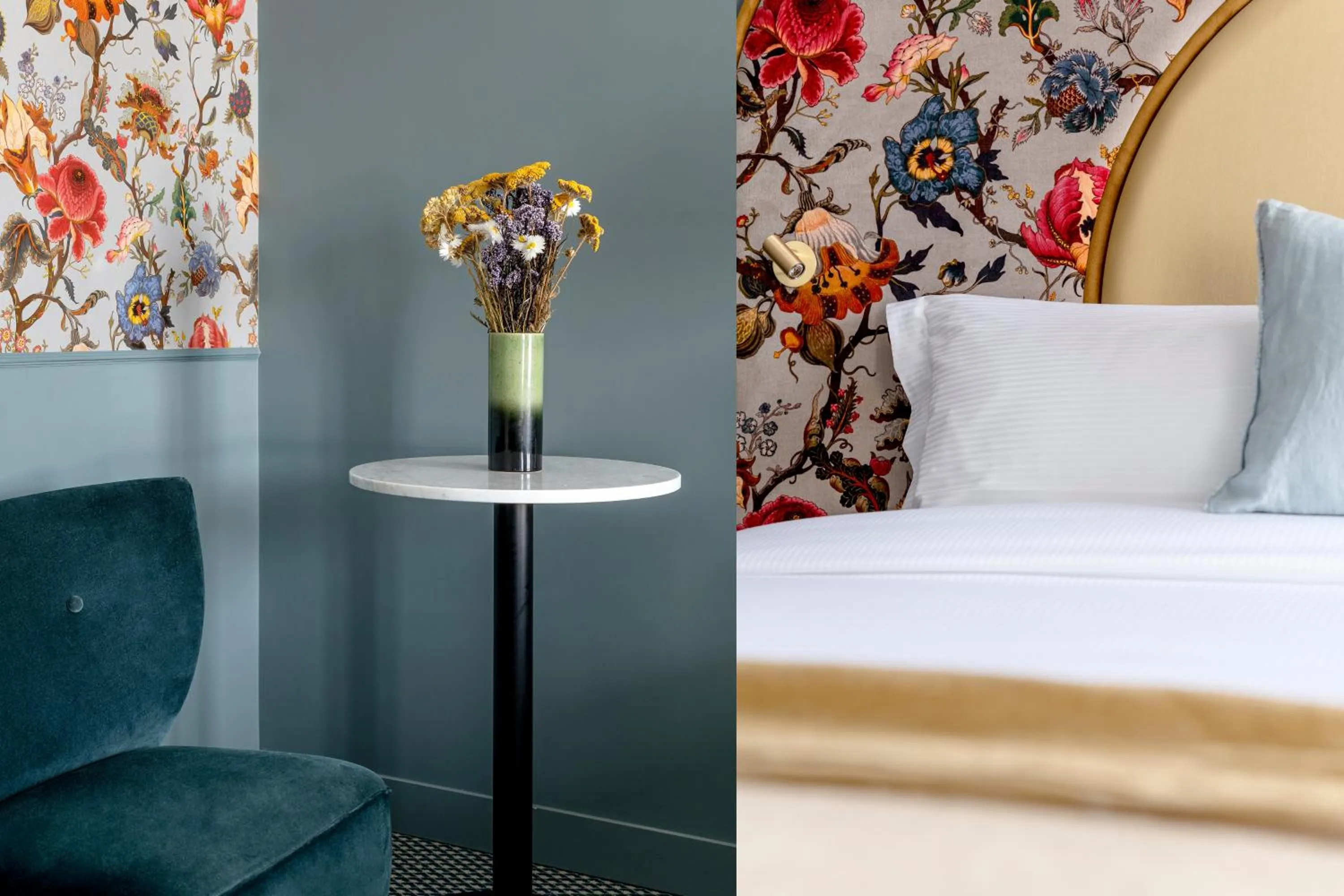 Bed in Hôtel Léopold - Orso Hotels