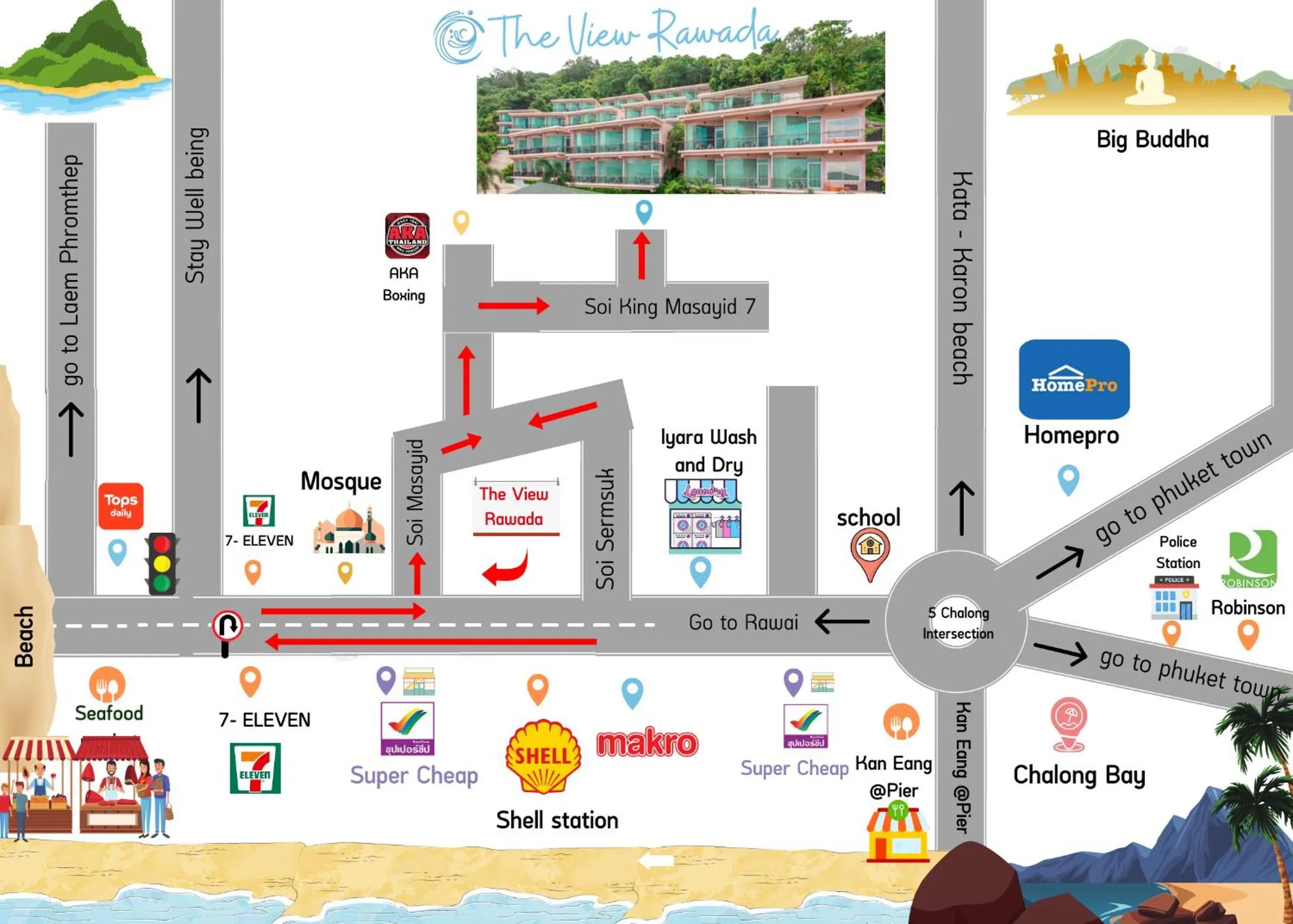 Property logo or sign in The View Rawada Phuket