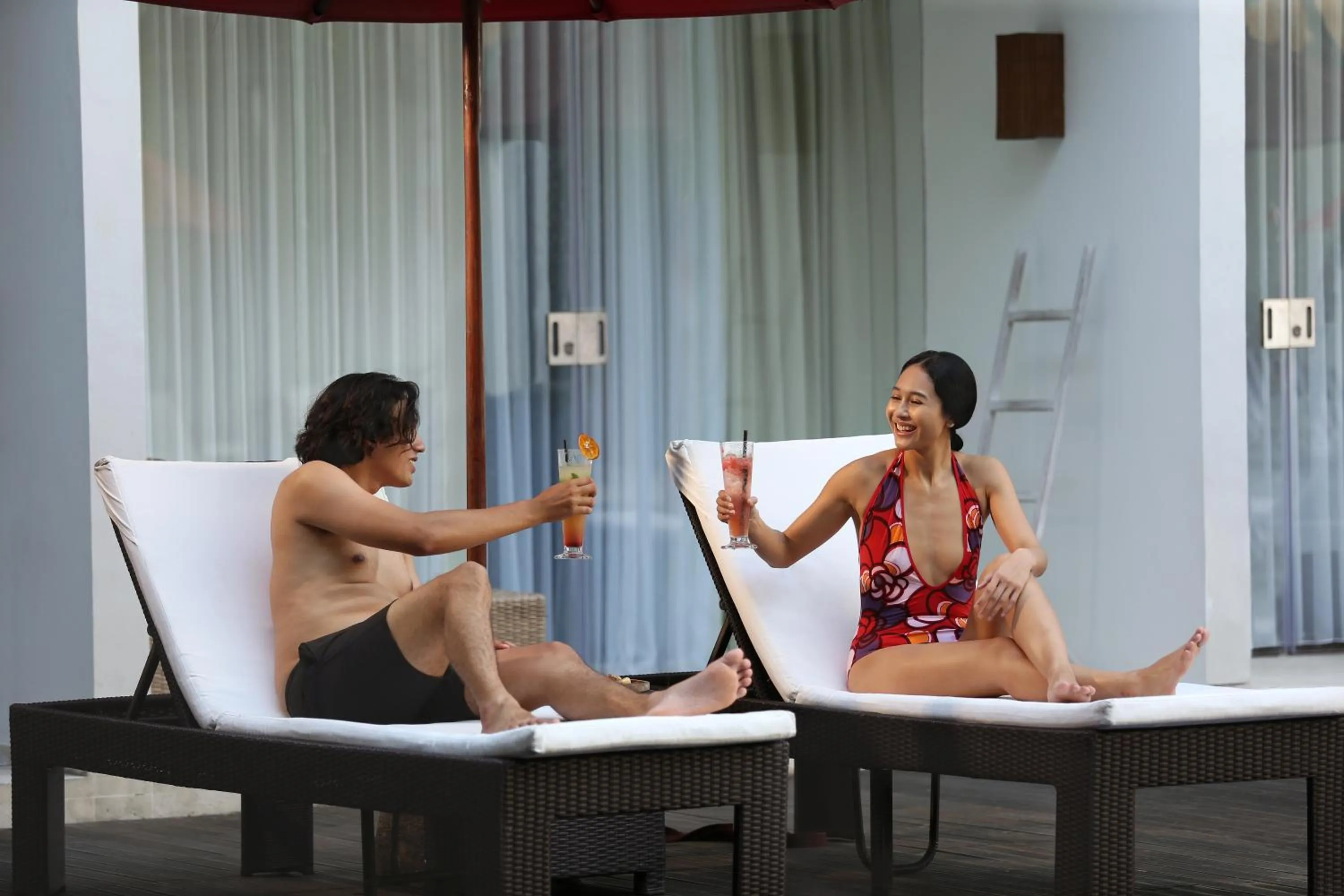 Swimming pool in The Bene Hotel