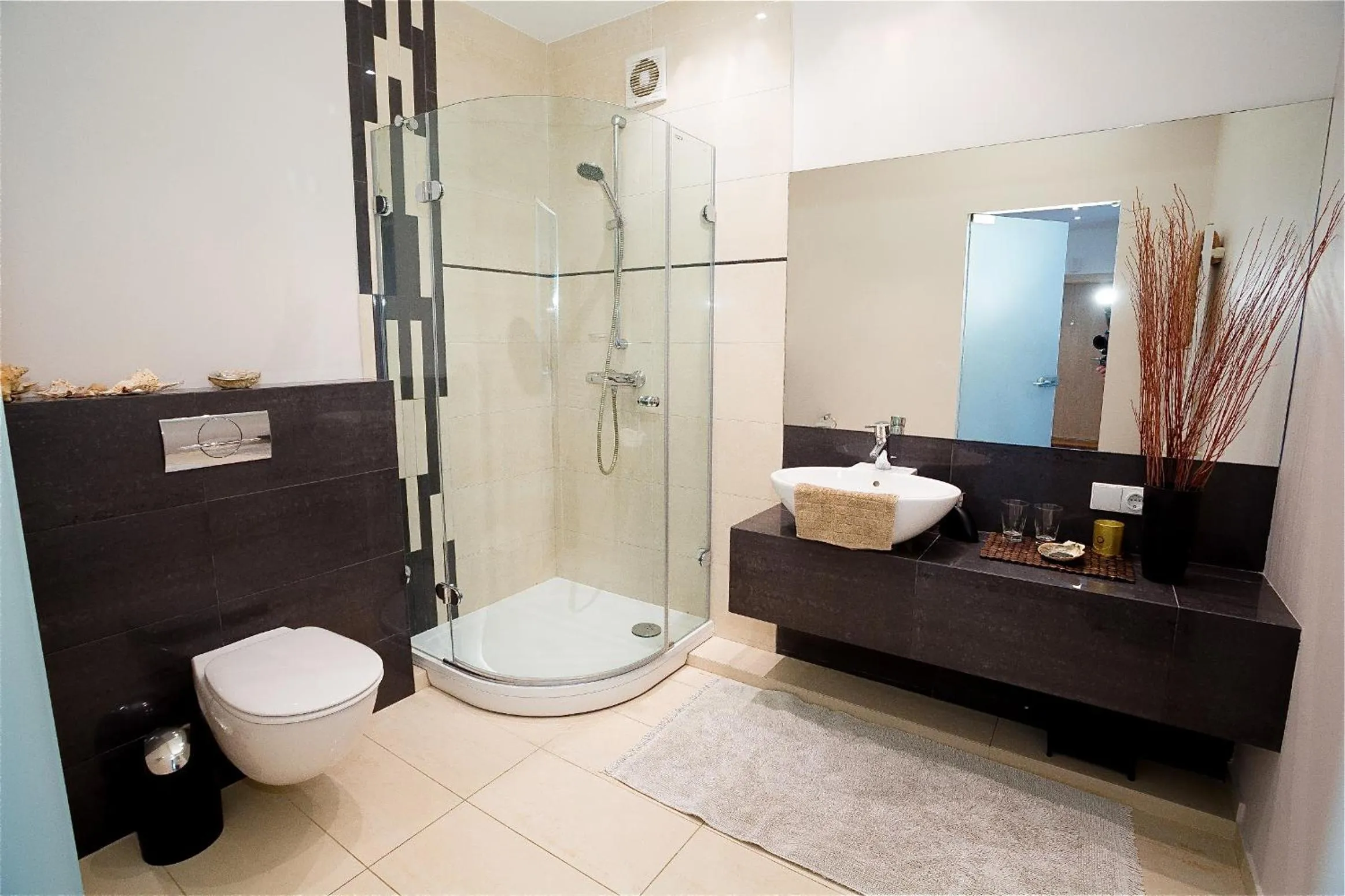 Bathroom in Vilnius Apartments & Suites