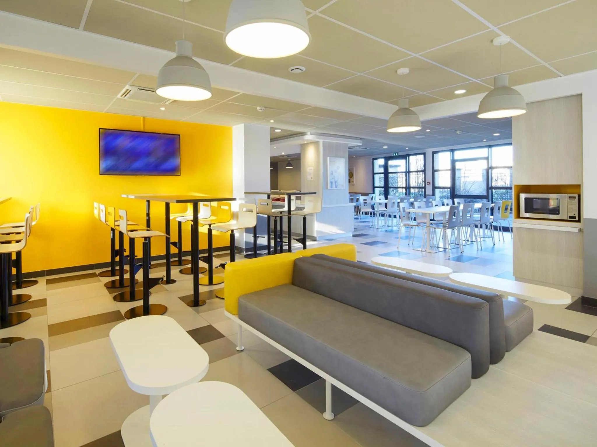 Seating area in Première Classe Marne la Vallée - Bussy Saint Georges