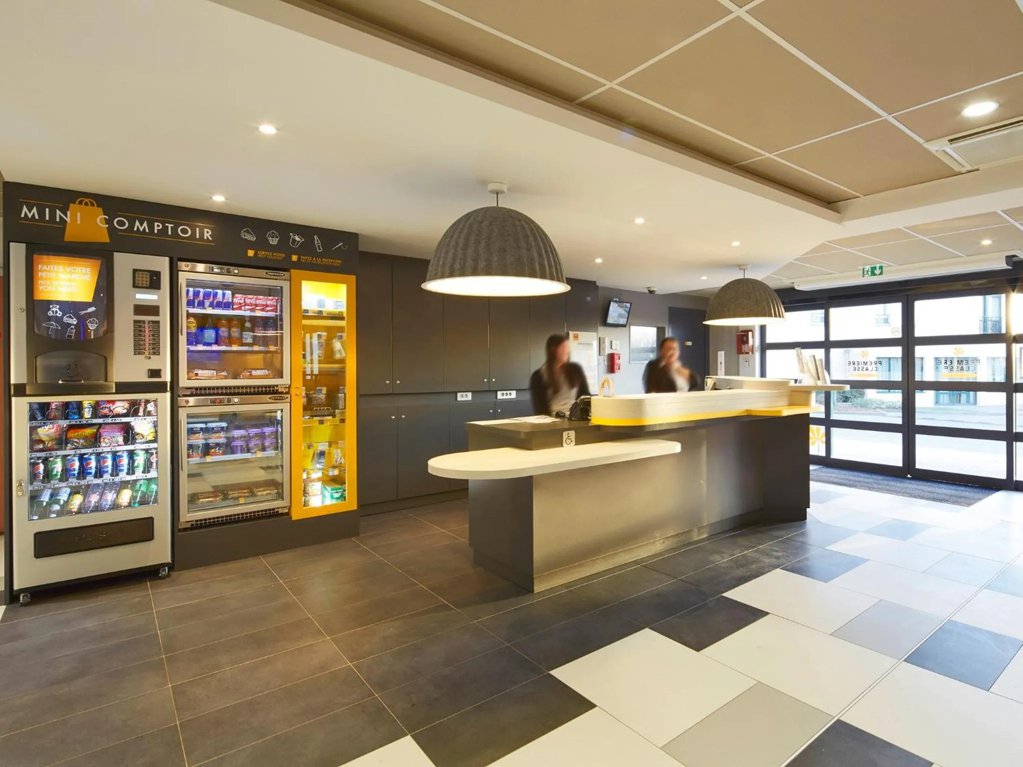 Lobby or reception in Première Classe Marne la Vallée - Bussy Saint Georges
