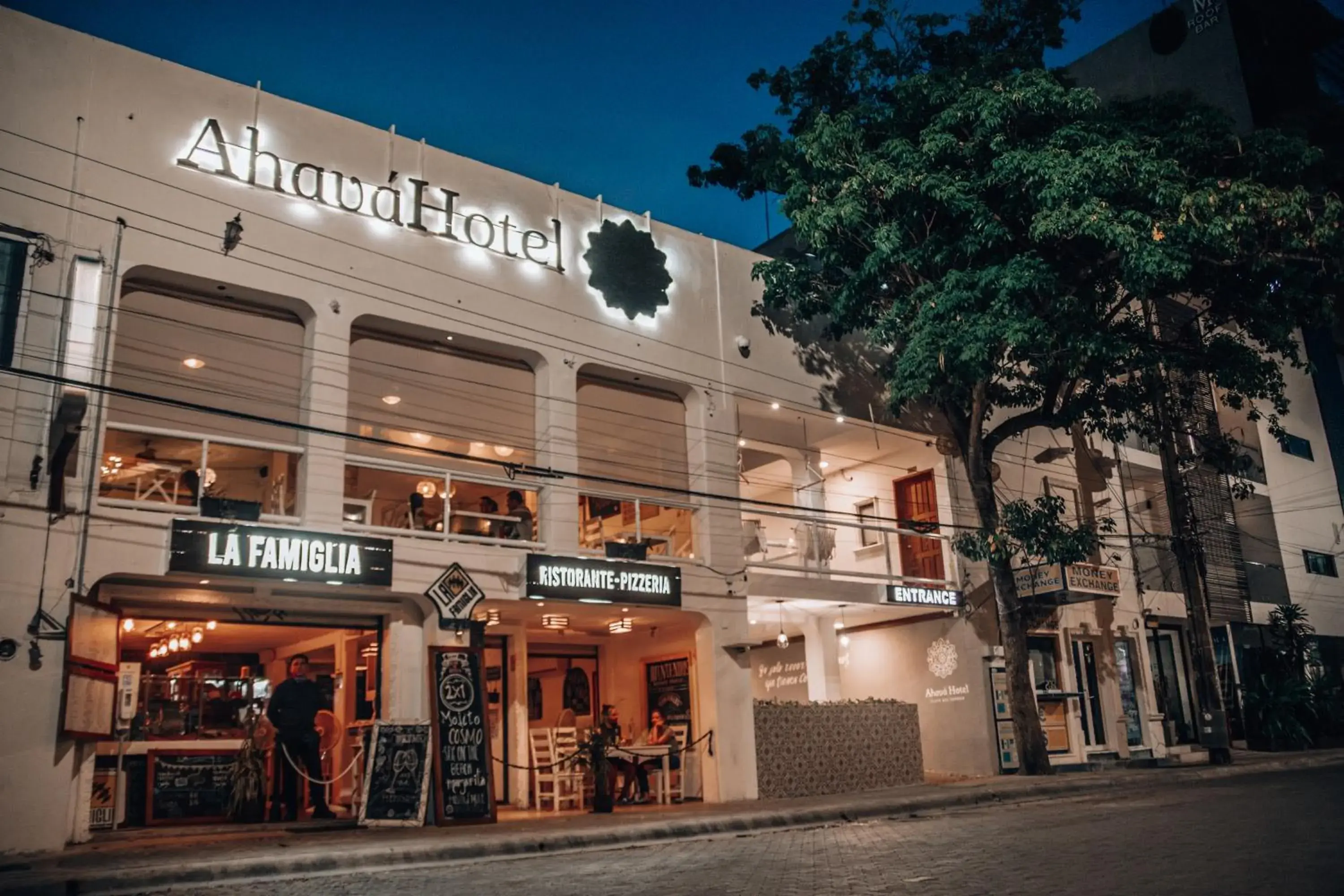 Facade/entrance in Ahava Hotel Facade/entrance in Ahava Hotel