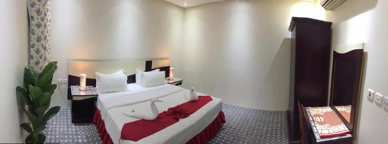 Bed in Merfal Hotel Apartments Al Taawan