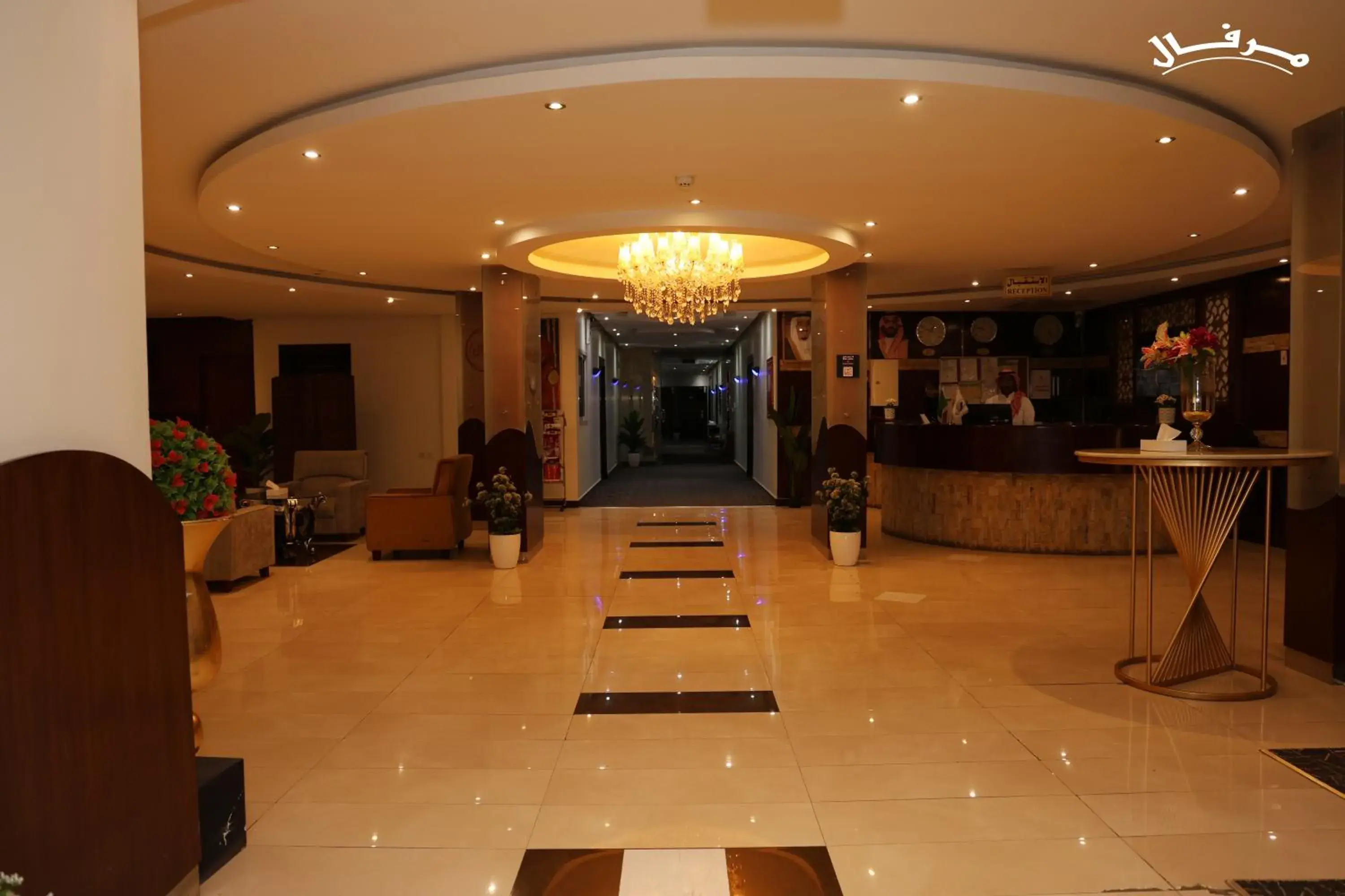 Lobby or reception in Merfal Hotel Apartments Al Taawan Lobby or reception in Merfal Hotel Apartments Al Taawan
